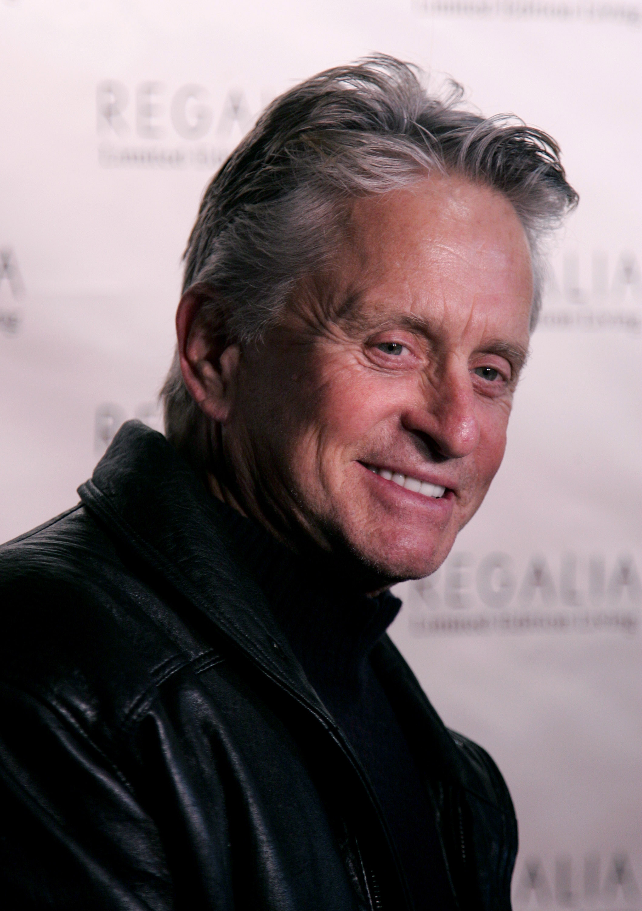 Two years later, Douglas stepped out in Park City, Utah, for the "King of California" after-party on January 24, 2007. With his graying hair swept back, he smiled for photographers in a black leather jacket during the event on Main Street. The film, in which Douglas starred, brought him to Park City several years before the health problems that would eventually interrupt his acting career.