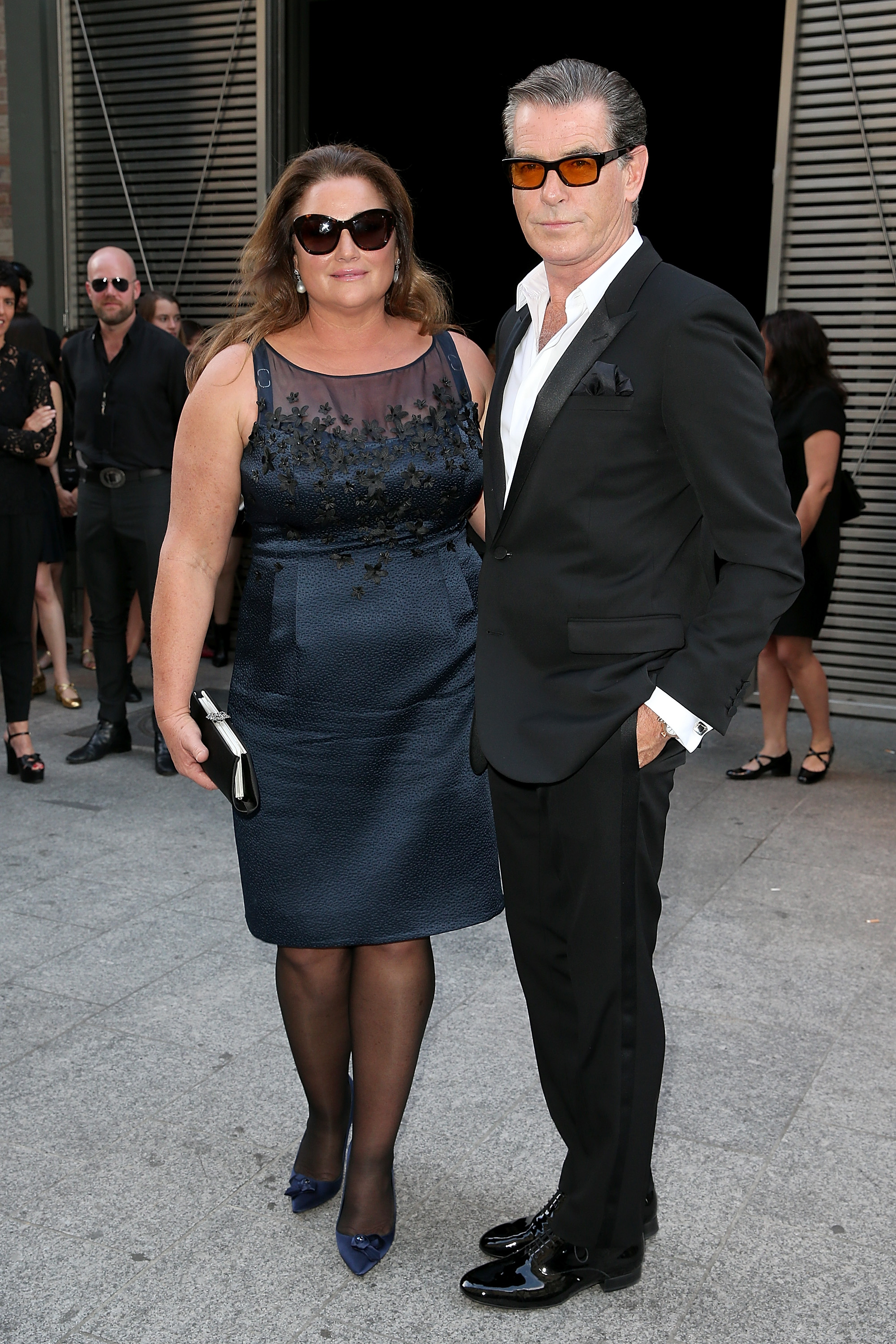 The couple attended a Saint Laurent fashion presentation in Paris on June 28, 2015, continuing their long history of appearing together at international events. | Source: Getty Images