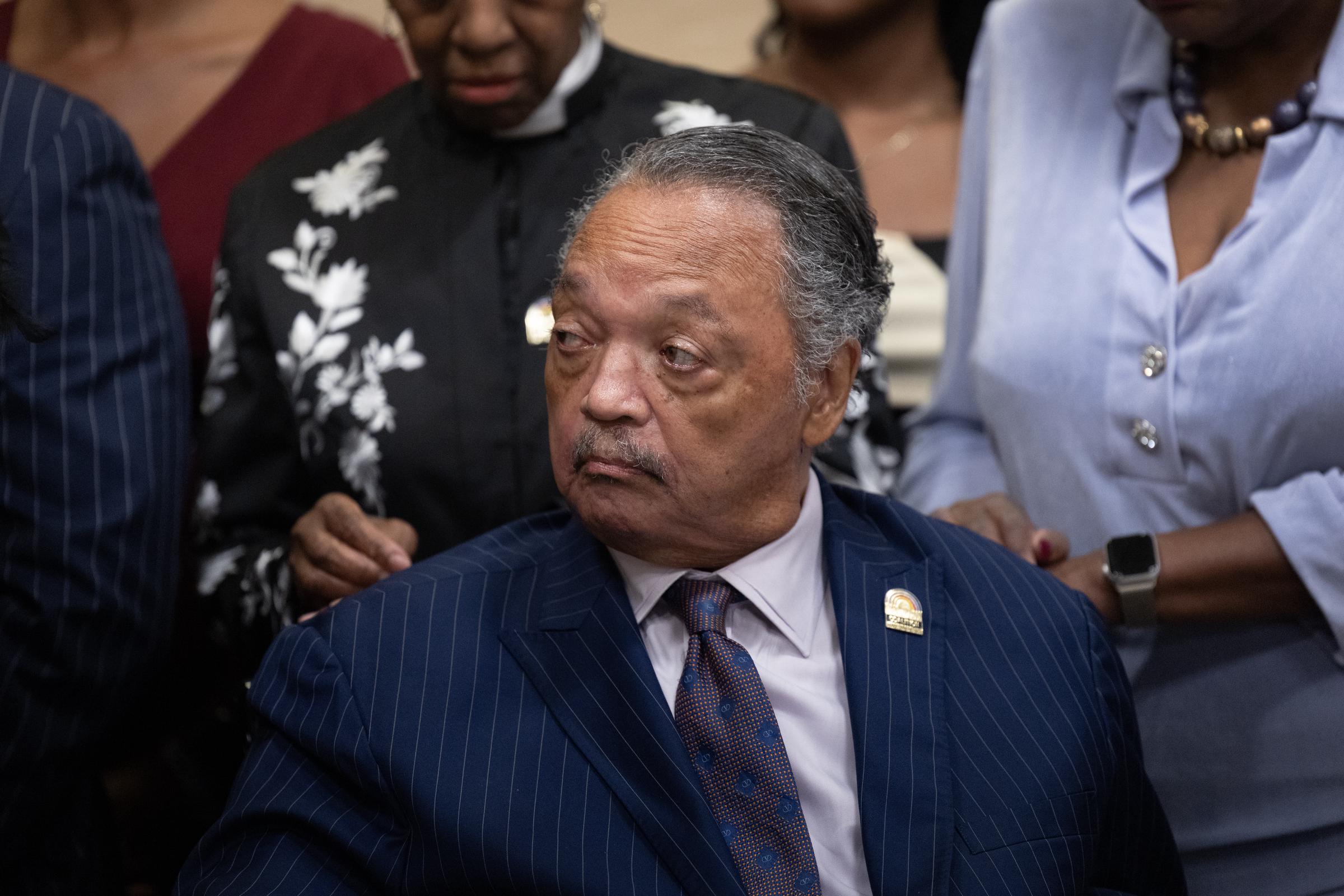 Rev. Jesse Jackson pictured on July 31, 2025 | Source: Getty Images