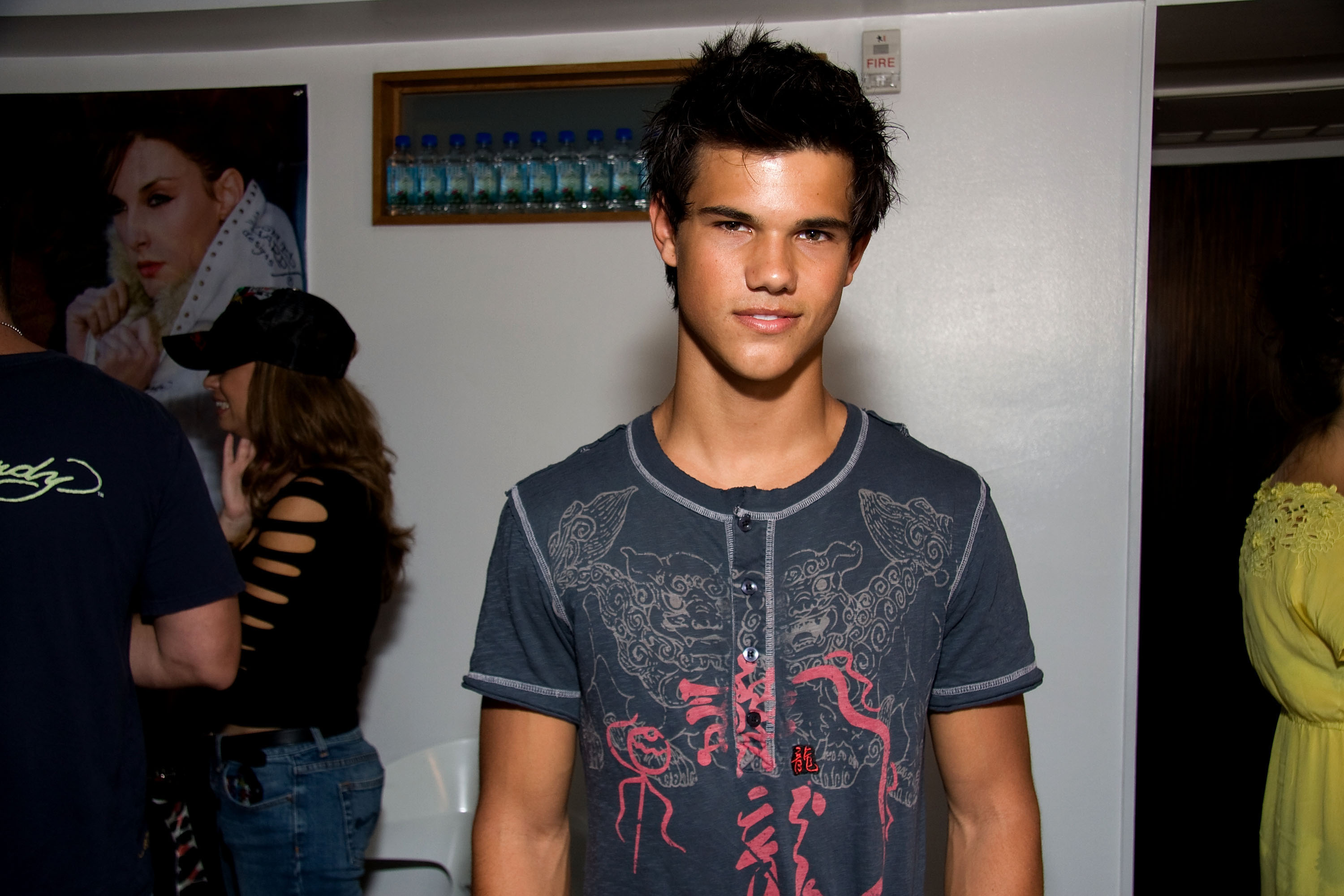 Taylor Lautner during the MTV Video Music Awards at the Roosevelt Hotel in Hollywood, California, on September 6, 2008. | Source: Getty Images