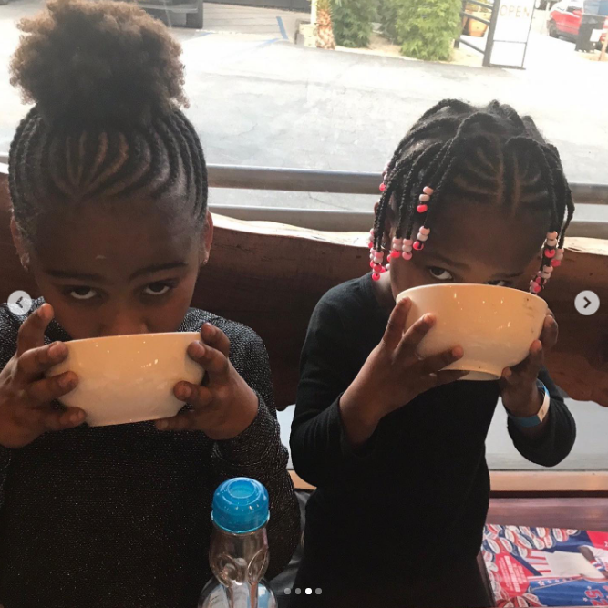 Eventually, August Theron joined the family, and the girls were inseparable, and it's clear that Charlize Theron raised them as girls as soon as Jackson discovered her truth. This photo appeared on a post from September 2020, commemorating National Daughters' Day. | Source: Instagram/charlizeafrica