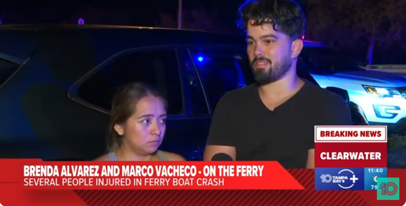 Brenda Alvarez and Marco Vacheco, from a post dated April 28, 2025 | Source: Youtube/@10TampaBay