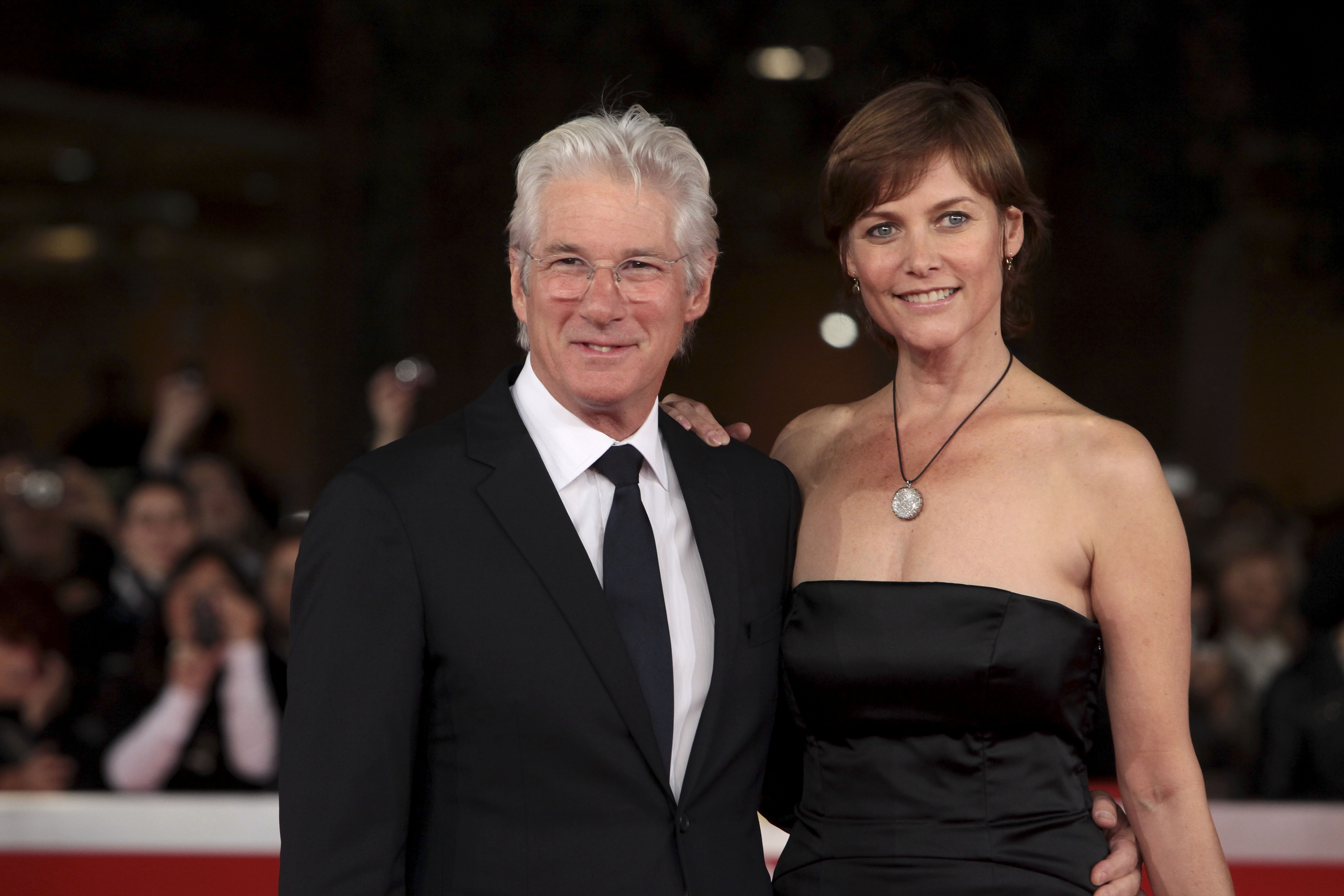 Richard Gere and Carey Lowell walked the red carpet during the Closing Ceremony of the 6th International Rome Film Festival on November 4, 2011, in Rome, Italy. | Source: Getty Images