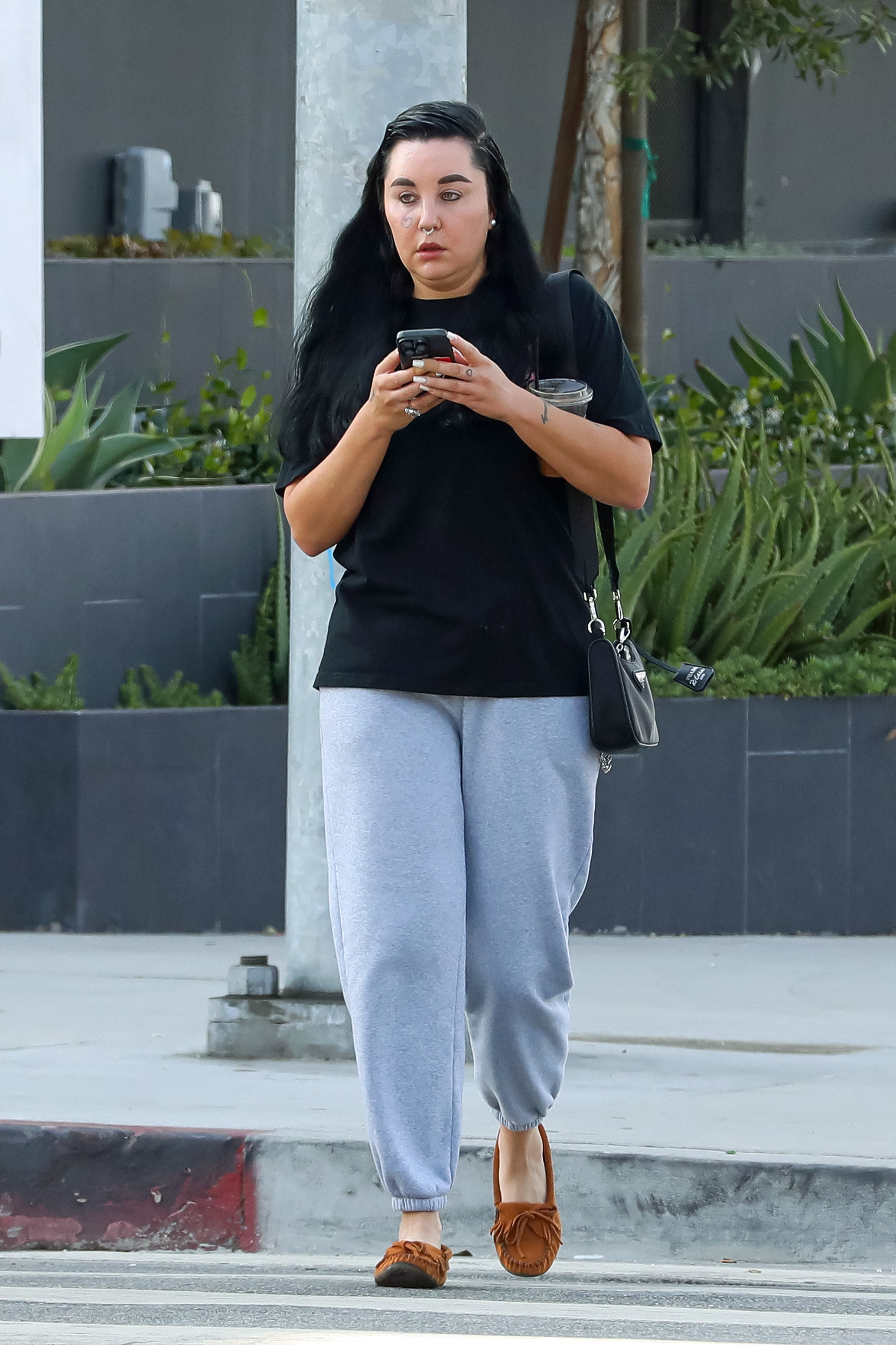 Amanda Bynes is seen in Los Angeles, California, on September 13, 2024 | Source: Getty Images