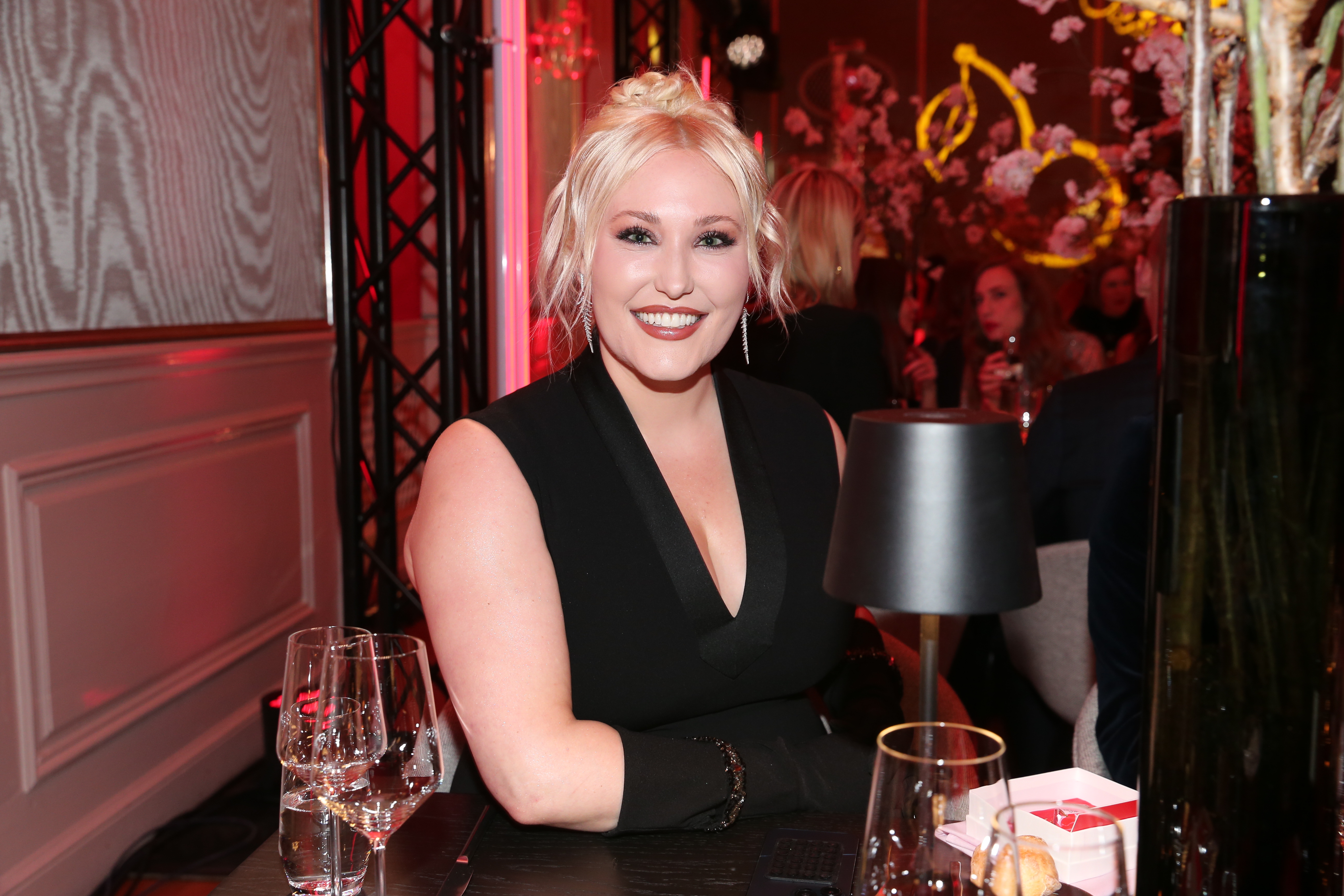 Hayley Hasselhoff during the Mon Cheri Barbara Tag event on December 4, 2024, in Munich, Germany. | Source: Getty Images