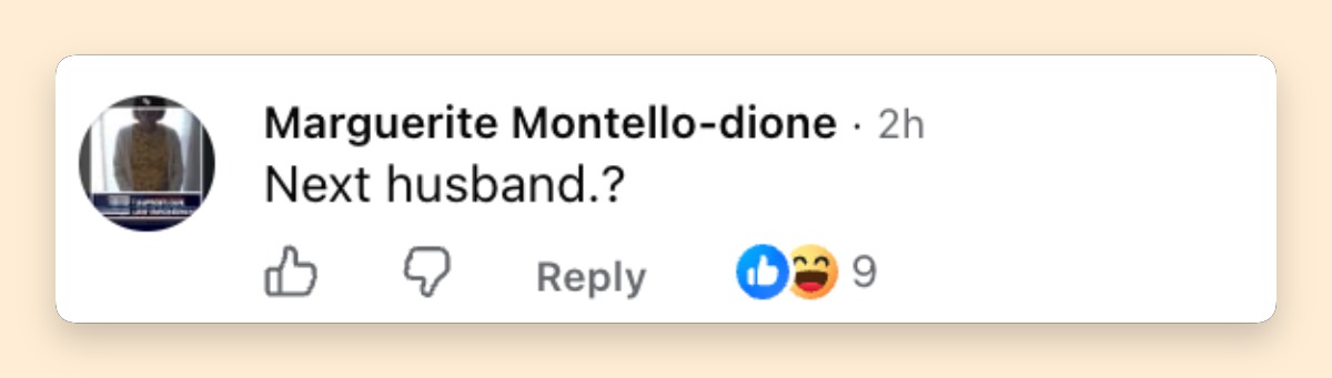 One social media commenter was already looking beyond Jennifer Lopez's rumored new romance. The playful question about marriage showed how quickly the speculation had taken off. | Source: Facebook/pagesix