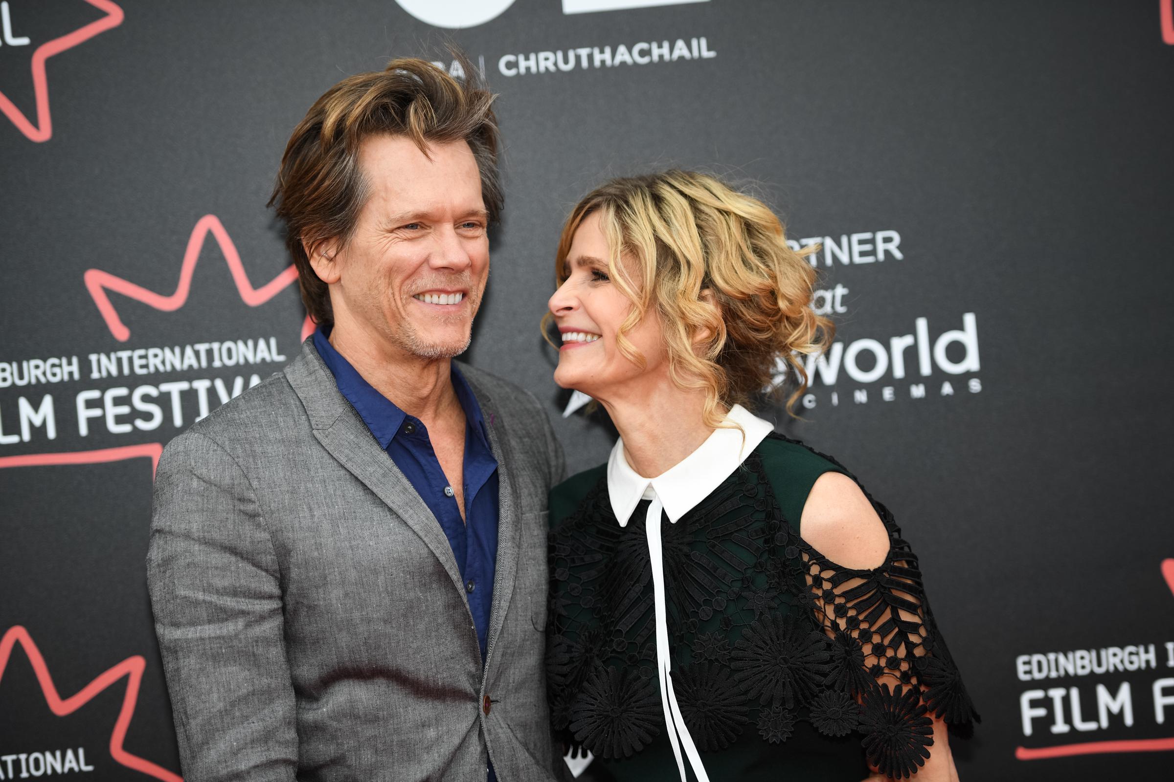 Kevin Bacon and Kyra Sedgwick at the world premiere of "Story of a Girl" during the 71st Edinburgh International Film Festival on June 22, 2017, in Scotland. | Source: Getty Images