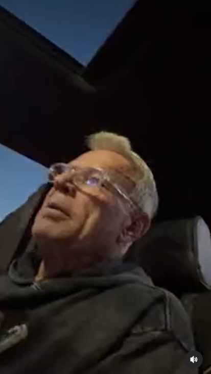 Eric Bischoff in a car with Hulk Hogan | Source: Instagram/hulkhogan