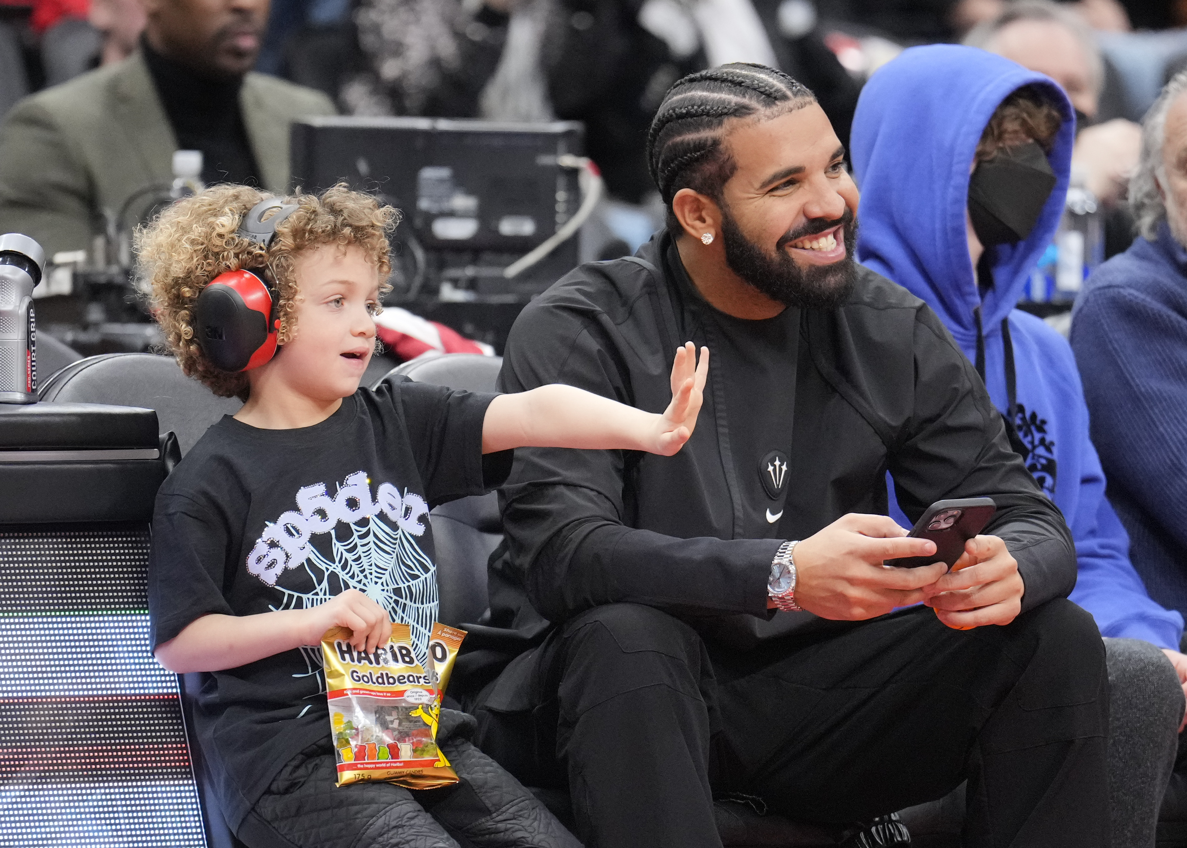 Drake and his son Adonis | Source: Getty Images