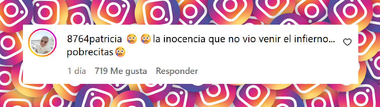 Comment by a user on the triple femicide case of Brenda Del Castillo (20), Morena Verdi (20) and Lara Gutierrez (15): "The innocence that didn't see hell coming, poor things". | Source: Instagram/radiodelplata