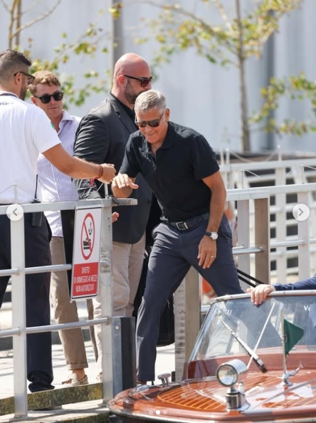 George Clooney from a post dated August 29, 2025. | Source: Instagram/justjared