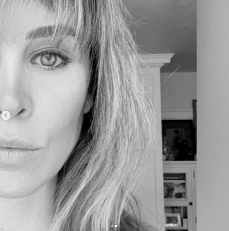 Alejandra Silva shares a striking black-and-white close-up photo, as posted on August 1, 2025 | Source: Instagram/alejandragere