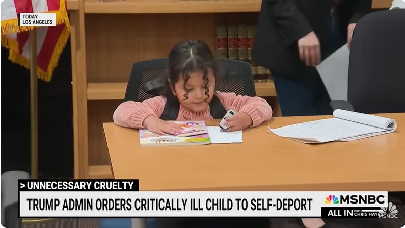 Sofia, from a post dated May 29, 2025 | Source: Youtube/@msnbc