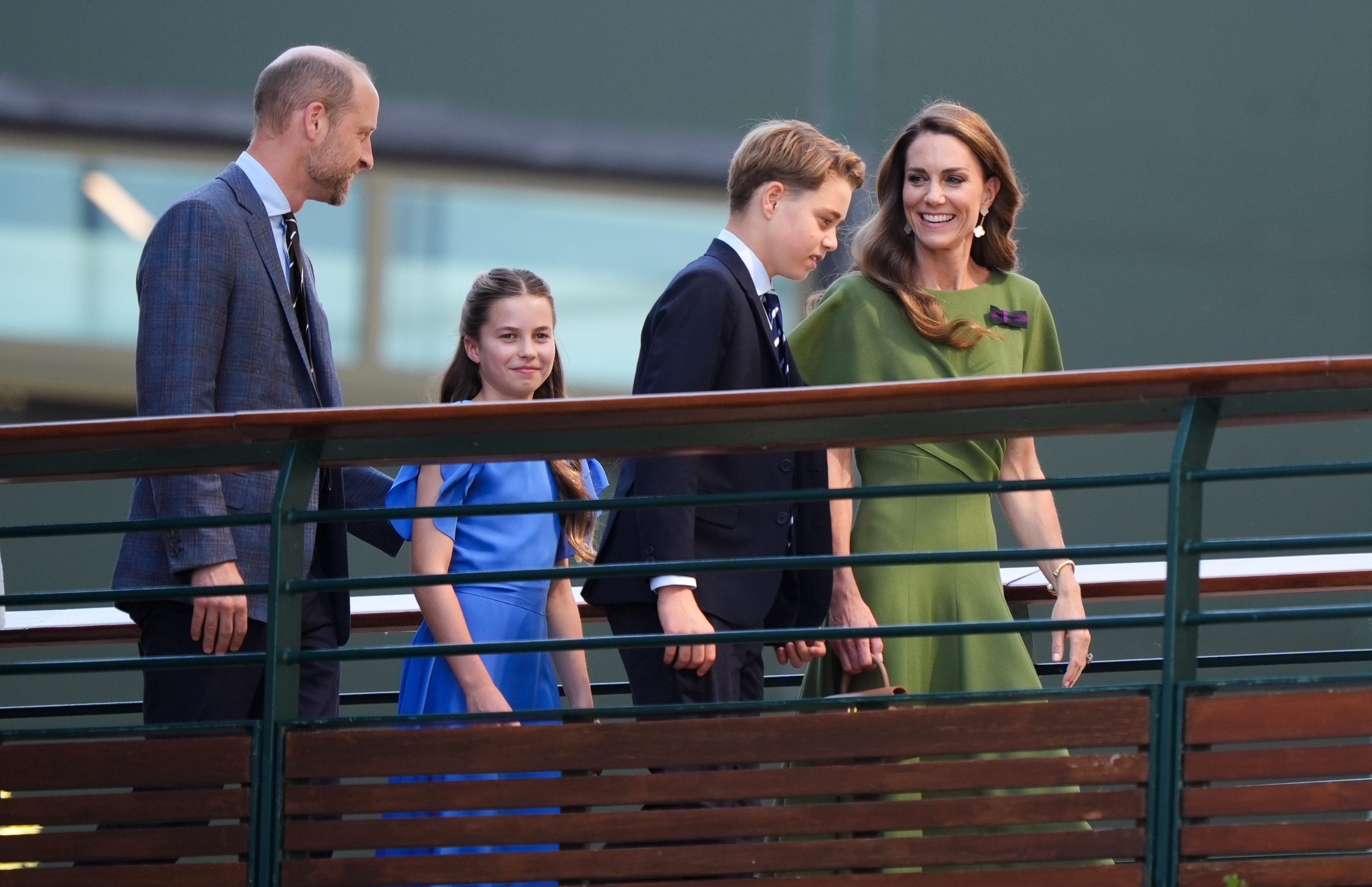 The family's arrival for the men's singles final immediately caught attention, with Prince George and Princess Charlotte joining their parents in the Royal Box. Their appearance together quickly became one of the day's biggest talking points. | Source: Getty Images