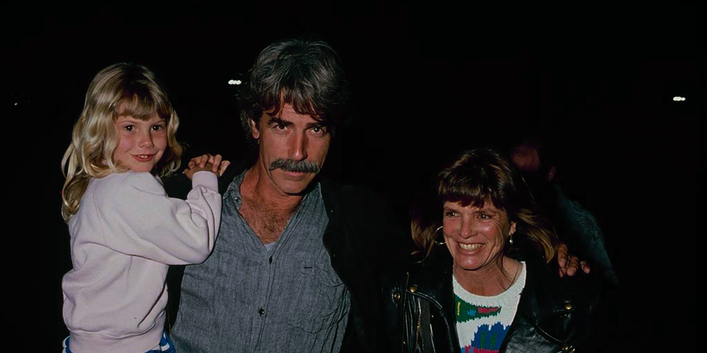 Here she is with her famous parents | Source: Getty Images