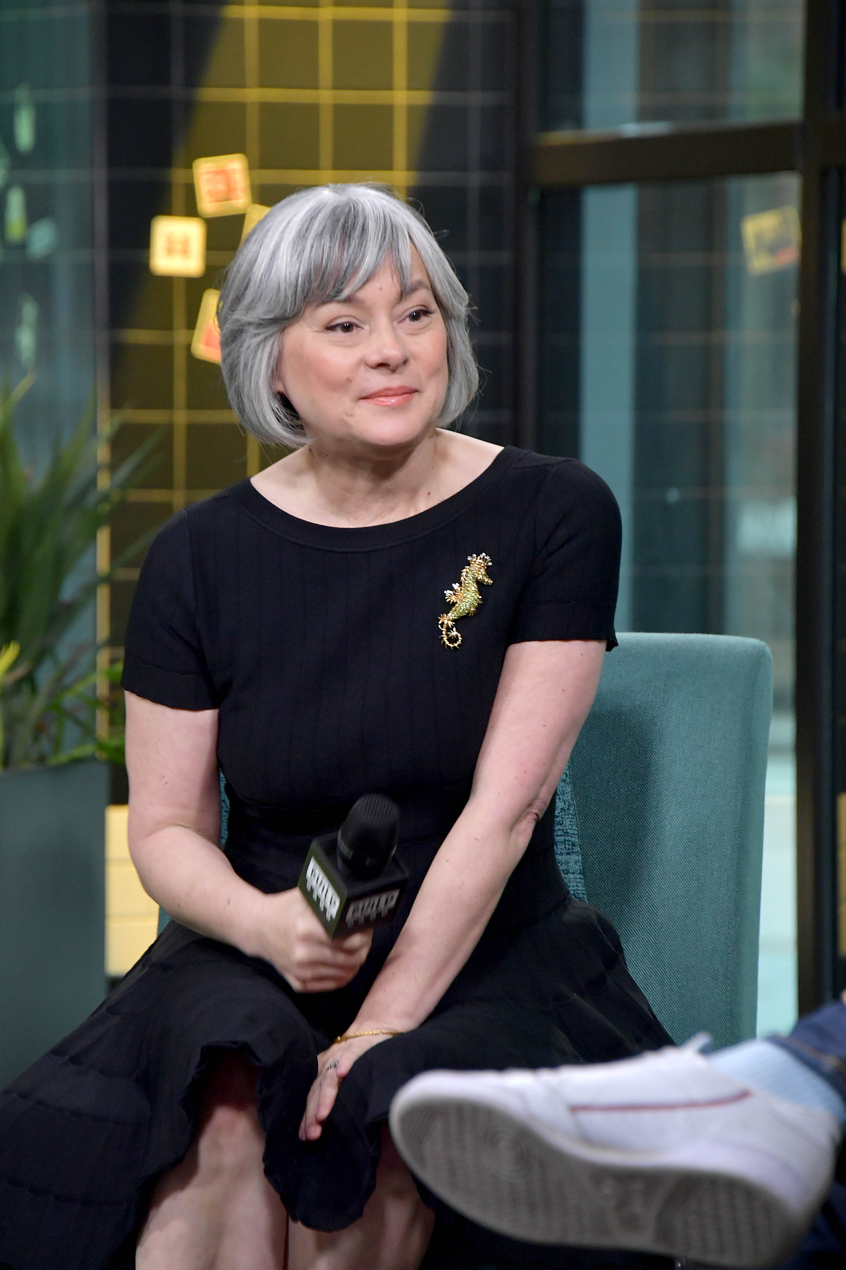 Meg Tilly visits Build to discuss her book, "Cliff's Edge," on May 28, 2019 in New York City | Source: Getty Images