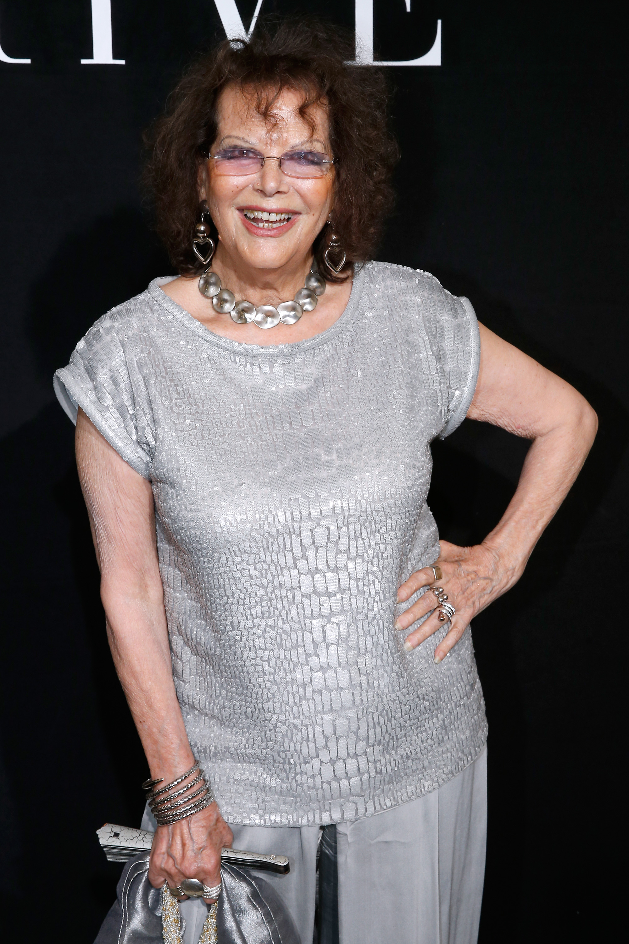 Claudia Cardinale attends the Giorgio Armani Prive show in Paris, France on July 7, 2015. | Source: Getty Images