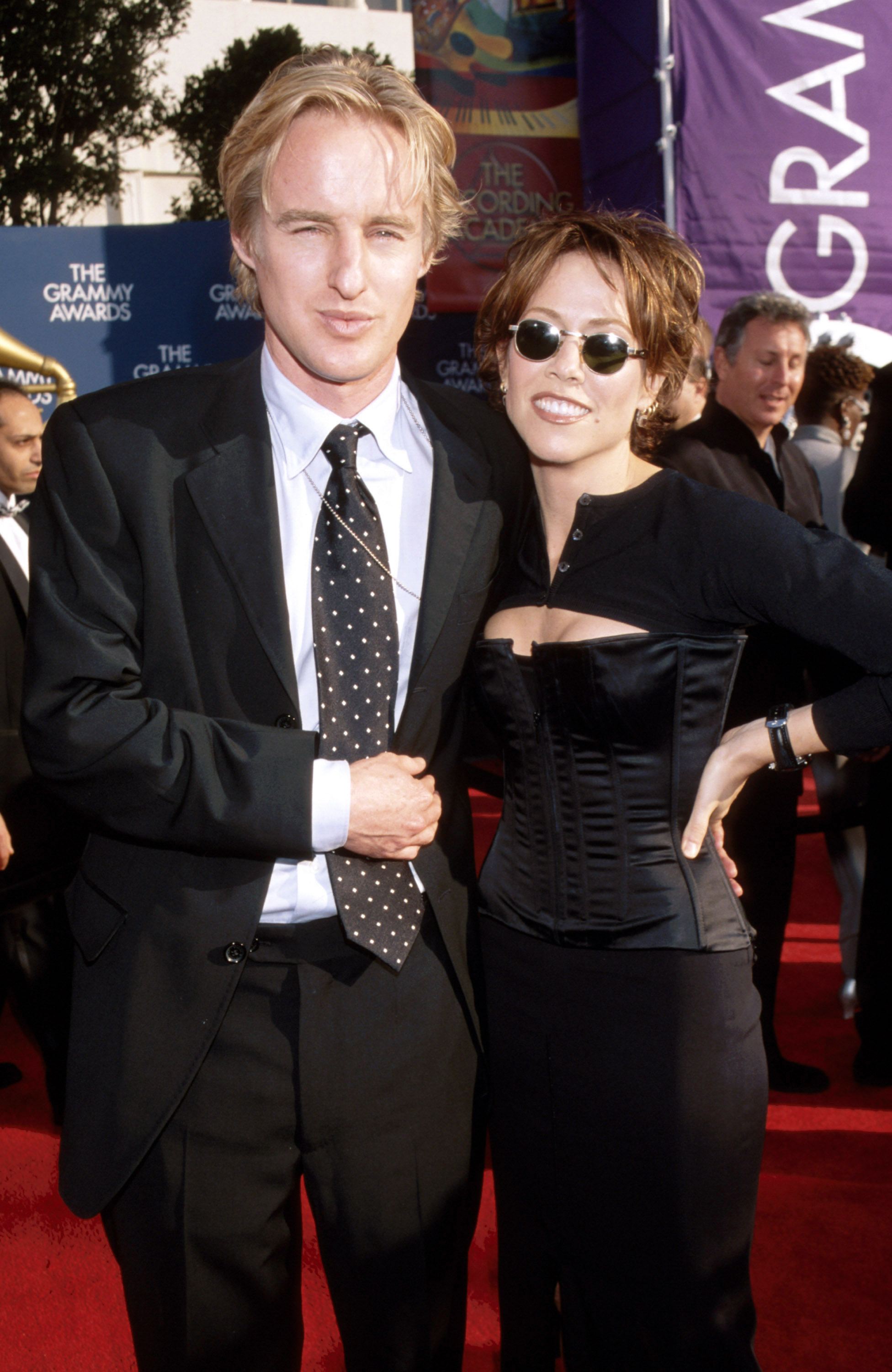 Owen Wilson and Sheryl Crow attend the 41st Annual Grammy Awards on February 24, 1999 | Source: Getty Images