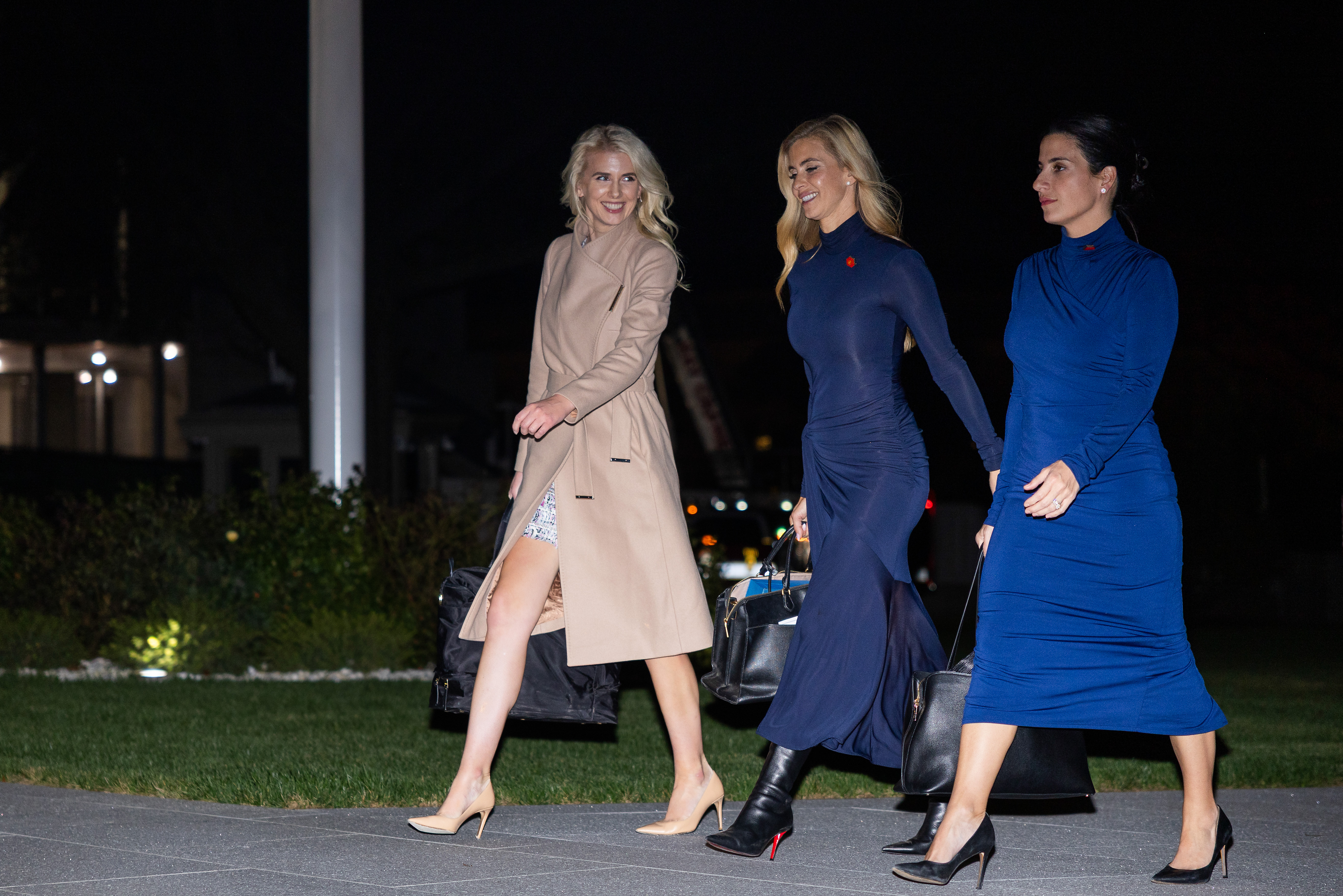 Zacharia had accompanied Trump during a trip to Alaska shortly after her first briefing, providing an early opportunity to work closely with the president. | Source: Getty Images.