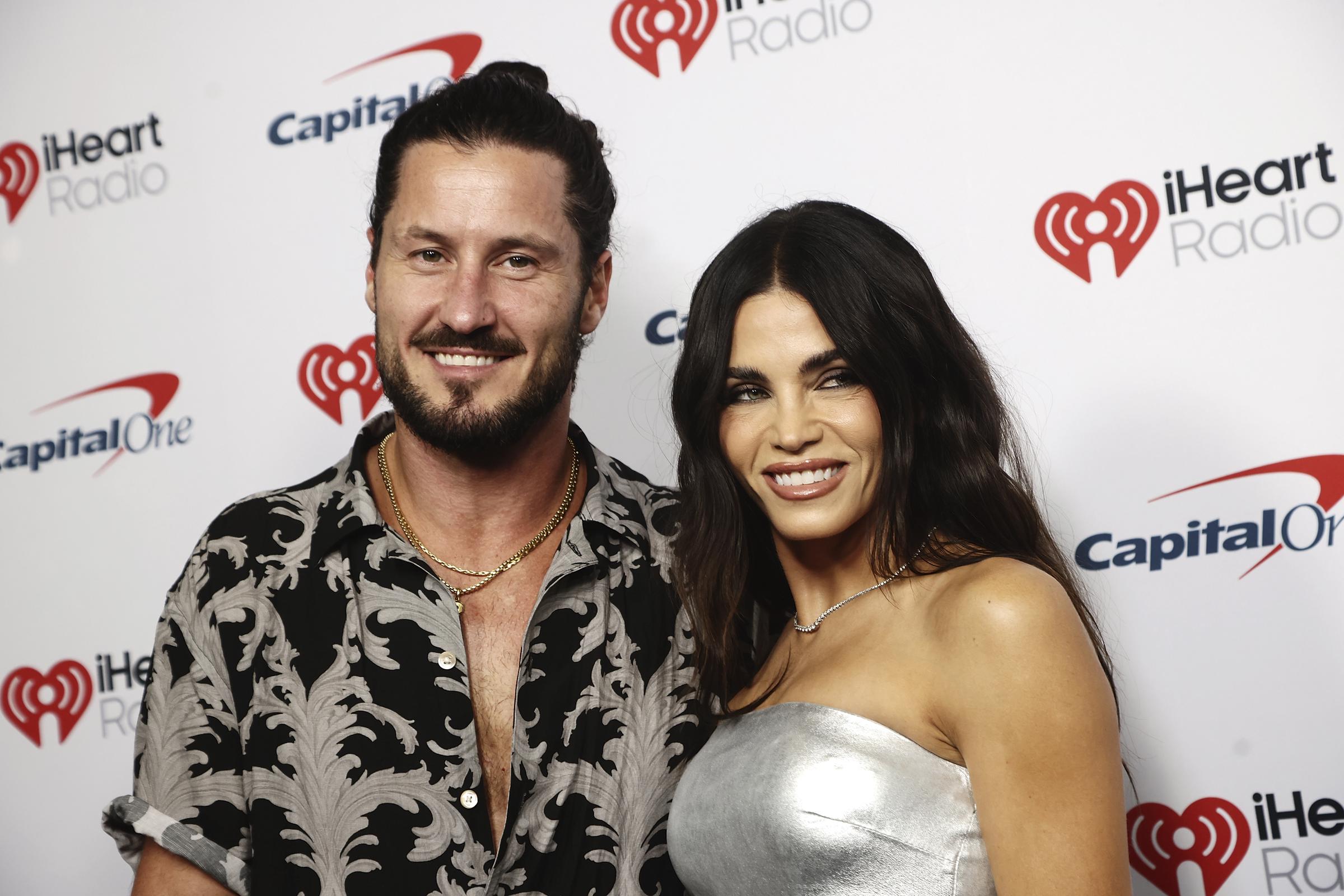 Val Chmerkovskiy and Jenna Dewan smile together on the red carpet at the 2026 iHeartRadio Music Festival in Las Vegas on September 18, 2026. Partnered for season 35 of "Dancing with the Stars," the two quickly developed strong chemistry both on and off the ballroom floor. Their successful run hit an unexpected obstacle five weeks into the season. | Source: Getty Images