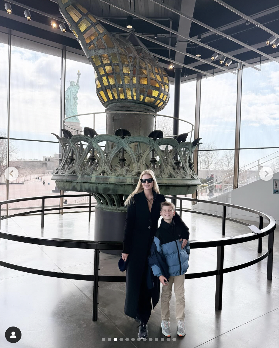 Ivanka Trump and Theo Kushner are seen in a photo, dated March 9, 2025 | Source: Instagram/ivankatrump