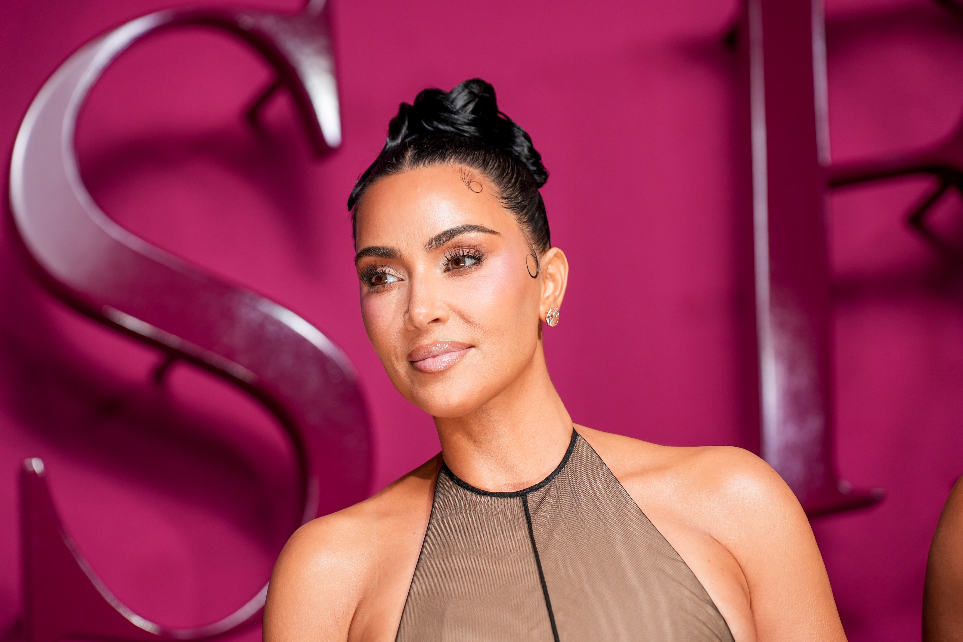 Kim Kardashian at the world premiere of "All's Fair" on October 16, 2025, in Los Angeles, California. | Source: Getty Images