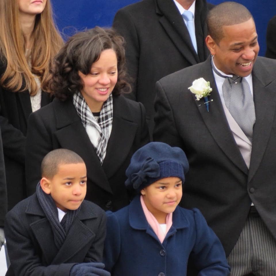 Cerina and Justin Fairfax with their kids, posted on June 18, 2023. | Source: Facebook/Justin Fairfax