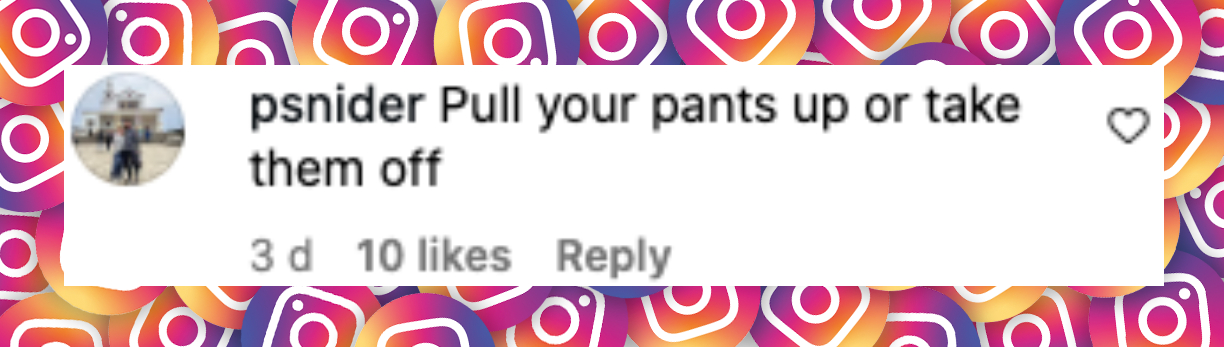 Netizen comment about Jelly Roll, posted on June 1, 2025. | Source: Instagram/nashville_stacy
