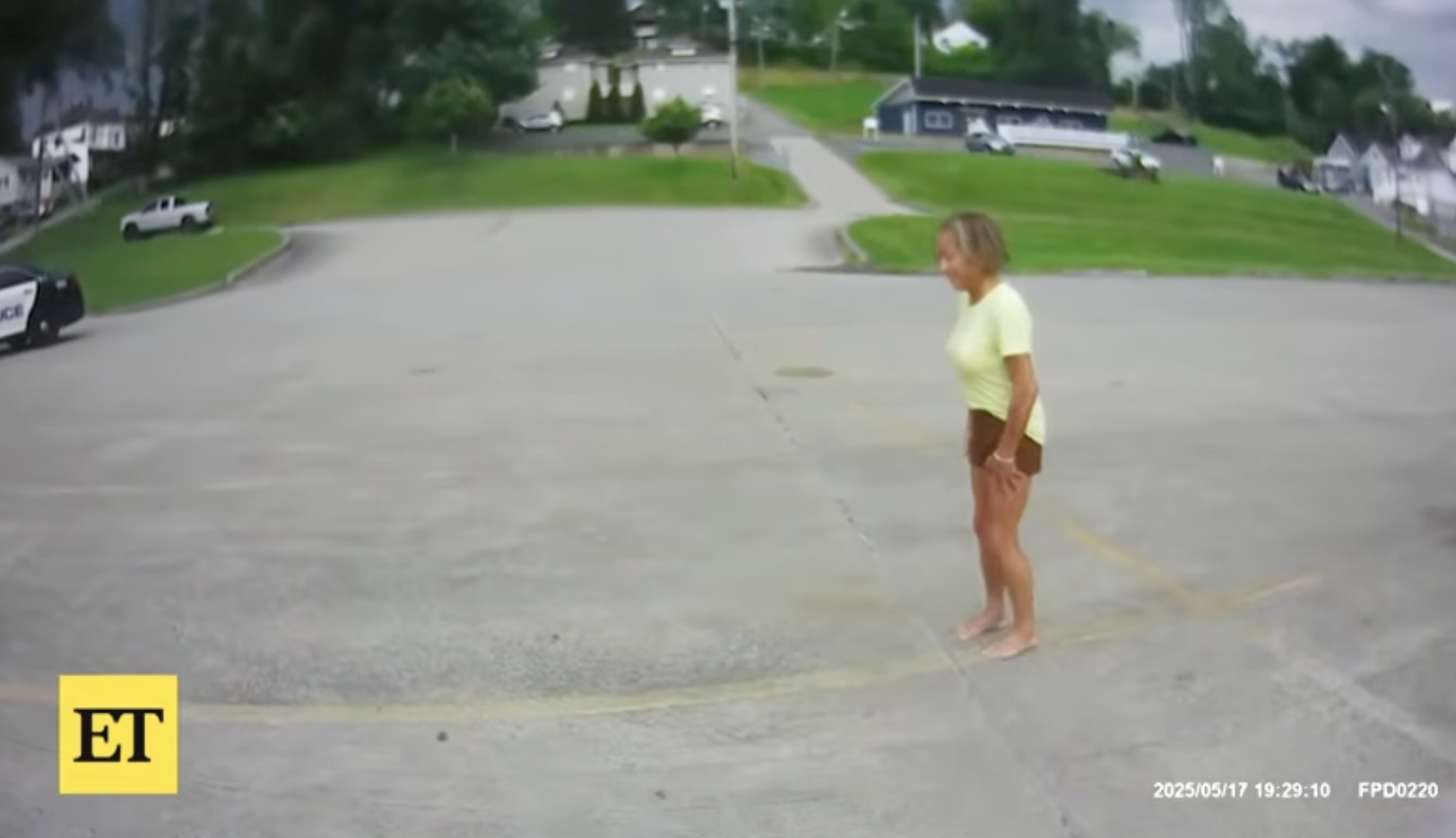 Mary Lou Retton undergoing a sobriety test on May 17, 2025 in West Virginia | Source: YouTube/Entertainment Tonight