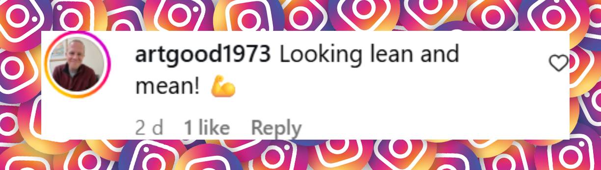 A fan comment dated August 22, 2025 | Source: Instagram/alpha_phlyte_fitness