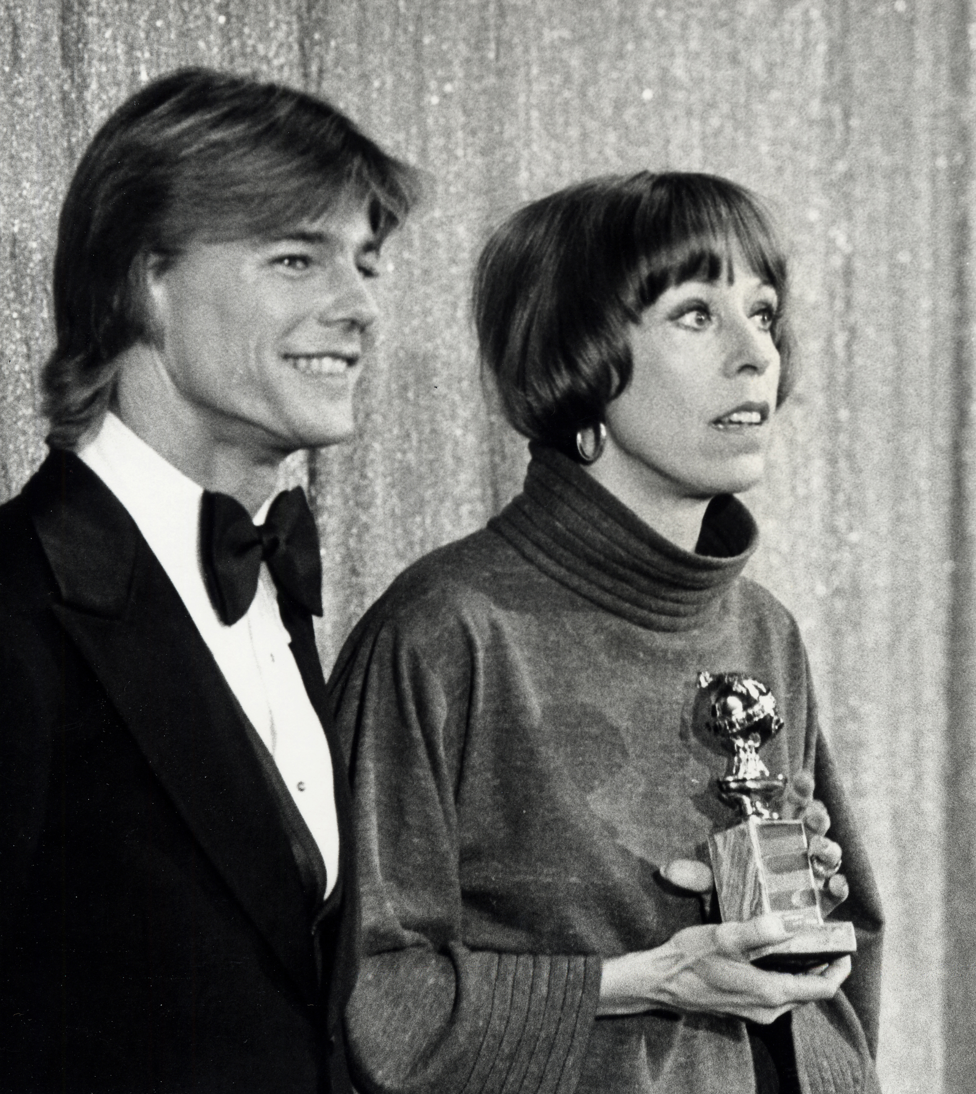 Jan-Michael Vincent and Carol Burnett during the 34th Annual Golden Globe Awards on January 29, 1977. | Source: Getty Images