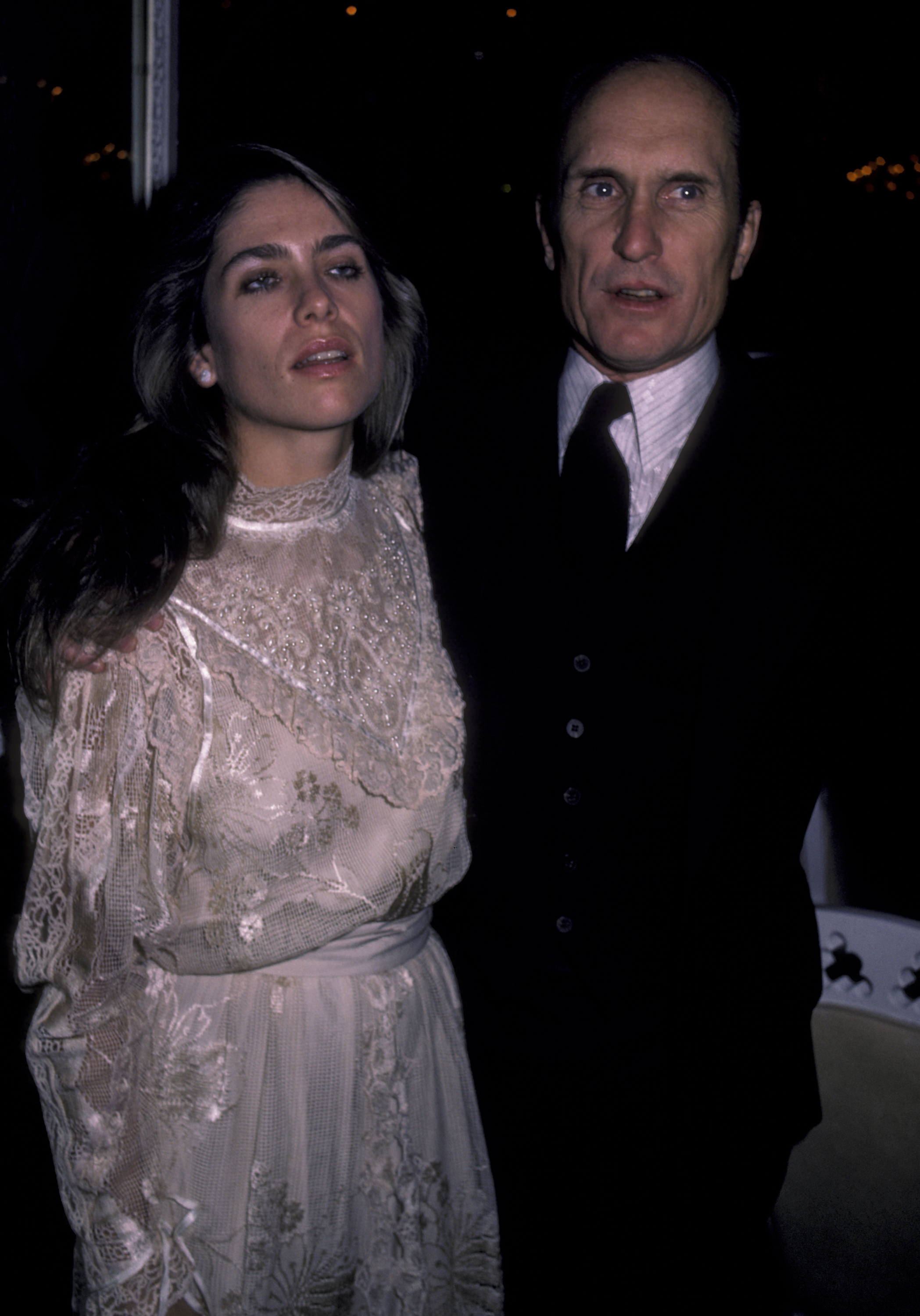 Gail Youngs and Robert Duvall at "The Real Thing" opening party in New York City on January 5, 1984. | Source: Getty Images
