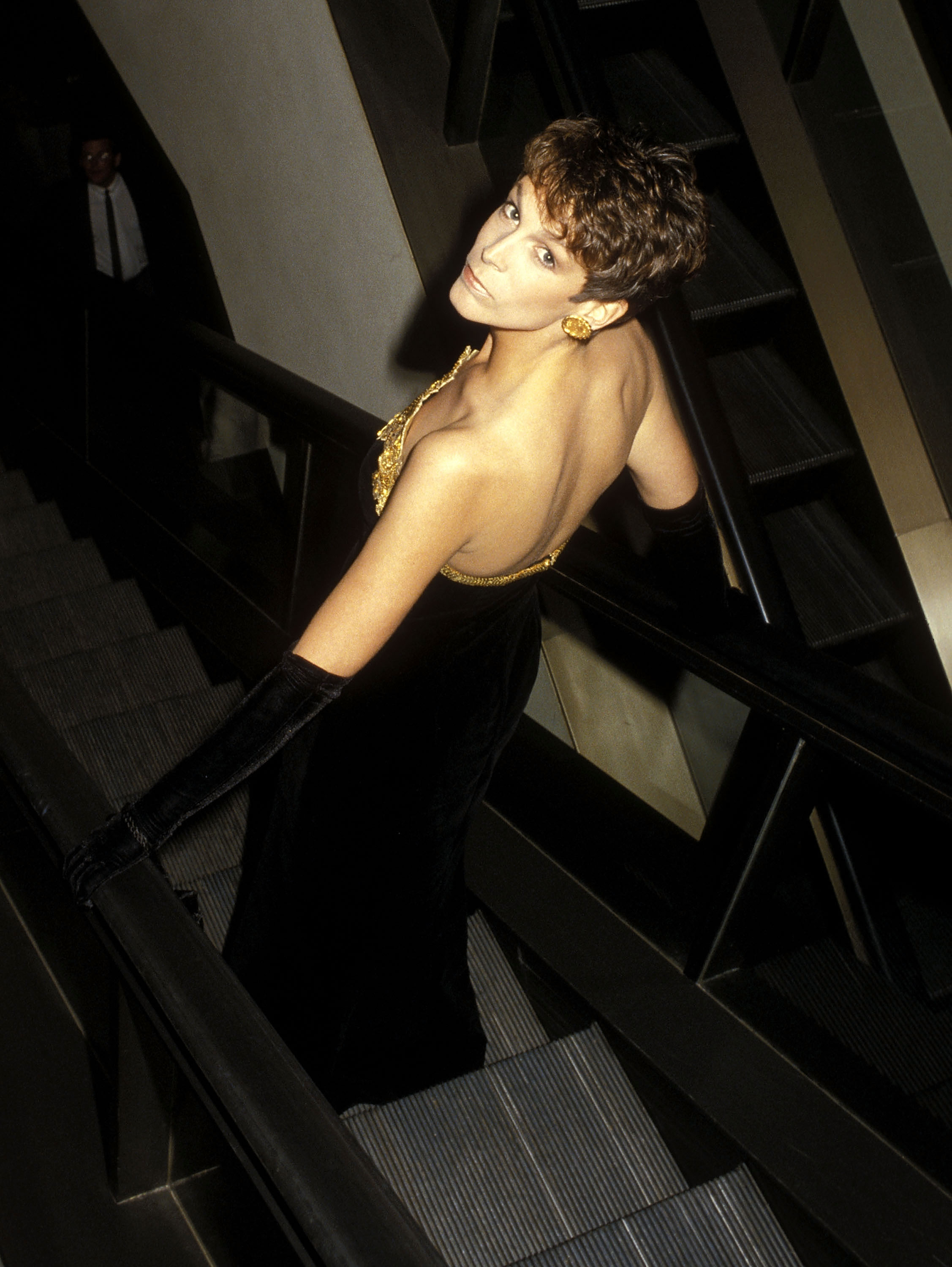 Jamie Lee Curtis at Century Plaza Hotel in Los Angeles, California, on February 28, 1986 | Source: Getty Images