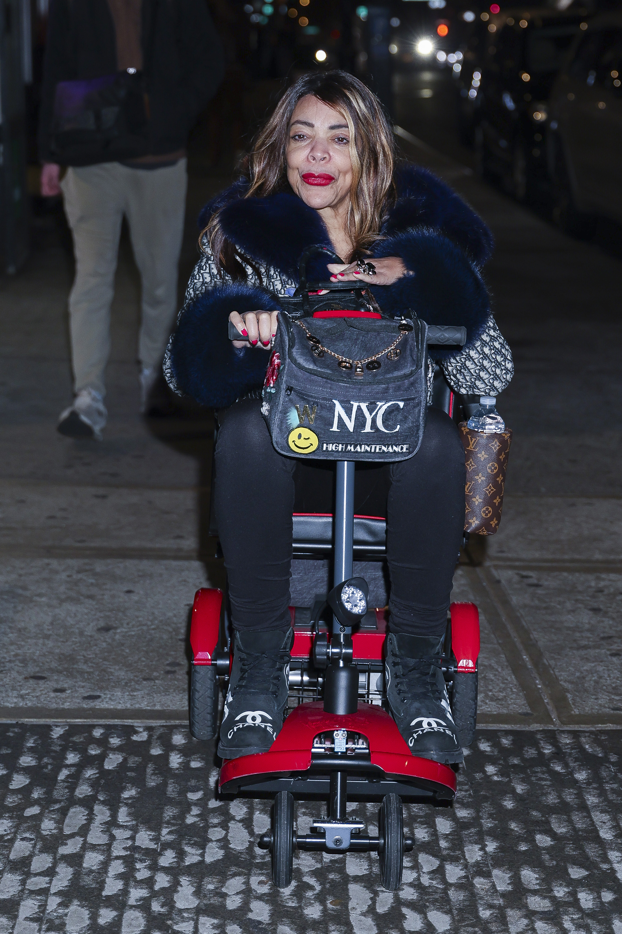 Wendy Williams seen at Tucci restaurant in NoHo on March 15, 2025 in New York City.  | Source: Getty Images