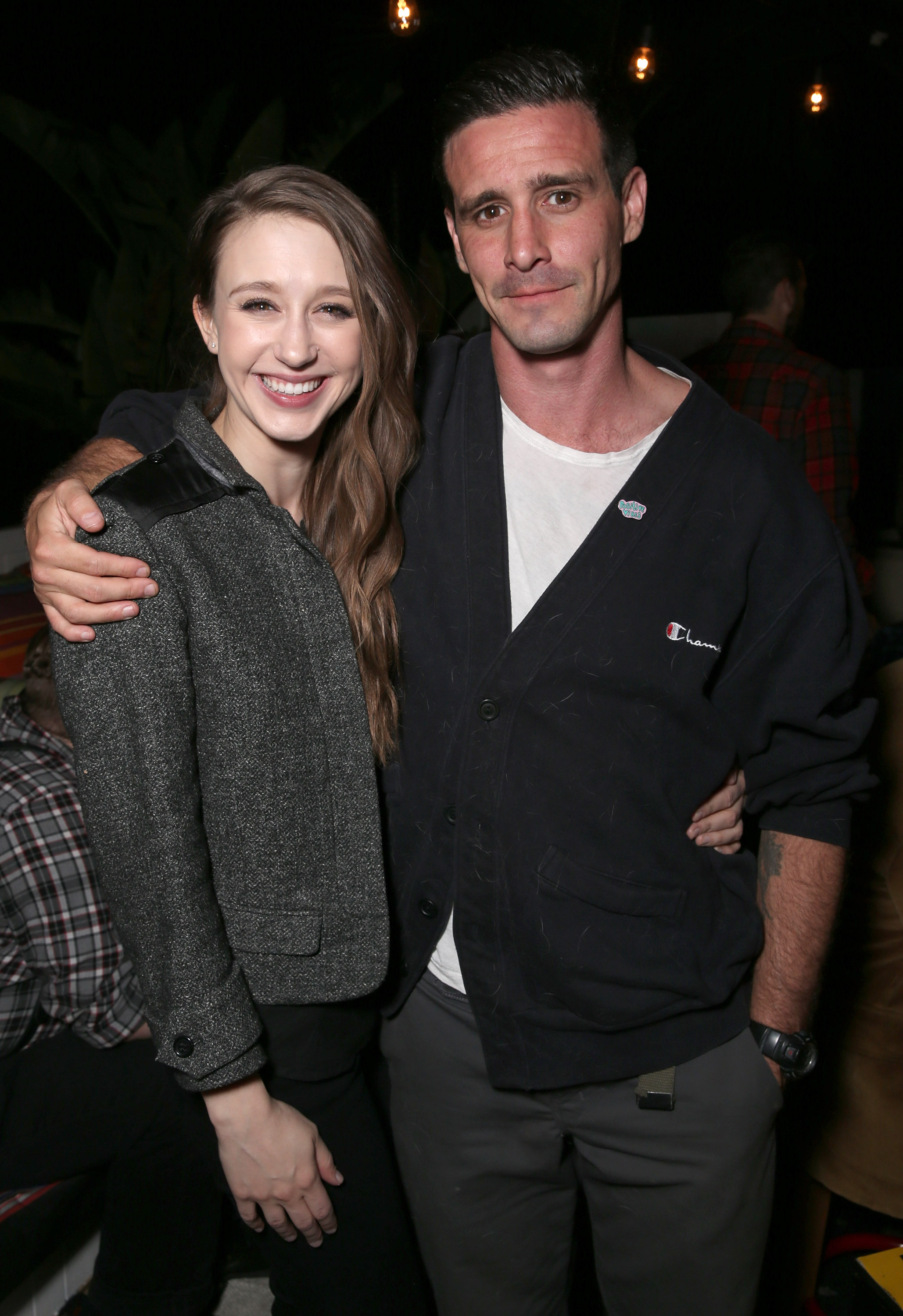 Taissa Farmiga and James Ransone attend an "In A Valley Of Violence" Beyond Fest Post-Reception at Mama Shelter in California on October 6, 2016. | Source: Getty Images