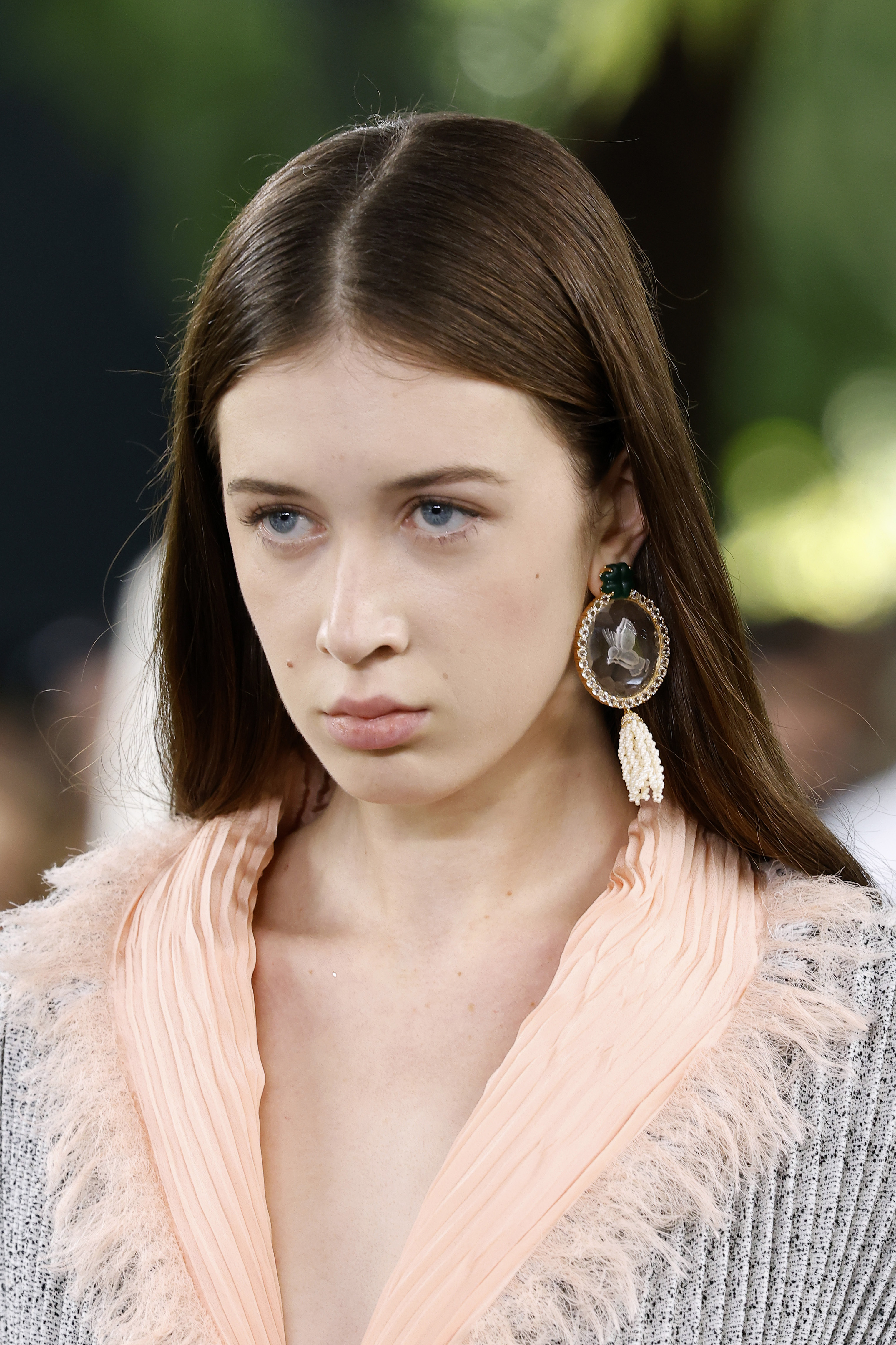 Many people also talked about her face. On this occasion, she walked the runway during the Christian Dior Haute Couture Fall/Winter 2026/2027 show as part of Paris Fashion Week on July 6, 2026, in Paris, France. | Source: Getty Images