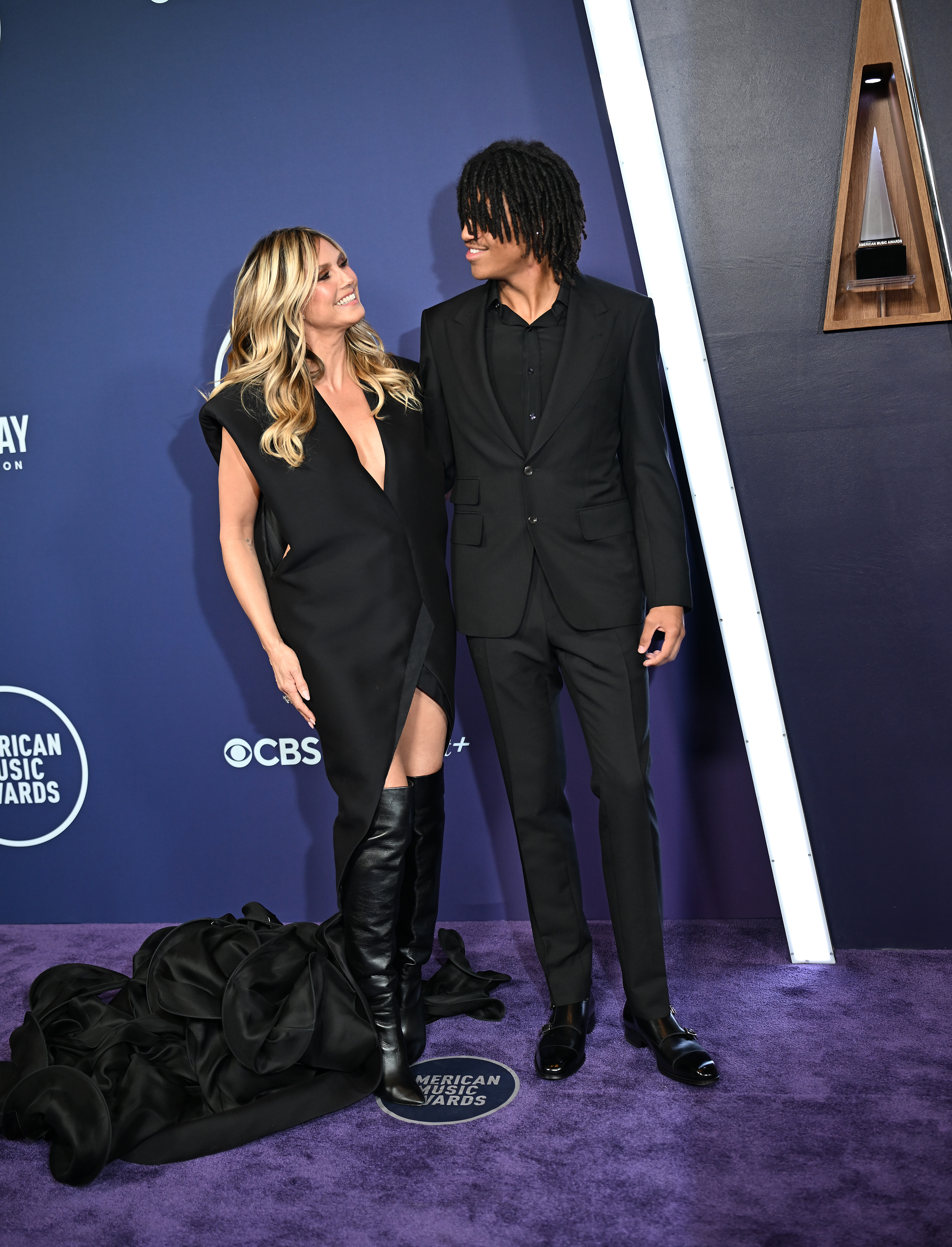 Heidi Klum and Henry Samuel attend the 2025 American Music Awards at Fontainebleau Las Vegas on May 26, 2025, in Las Vegas, Nevada. | Source: Getty Images