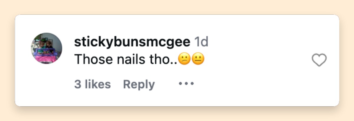 Netizens were surprised by the first lady's nails at the Freedom 250 Grand Prix celebration. | Source: Instagram/usmagazine