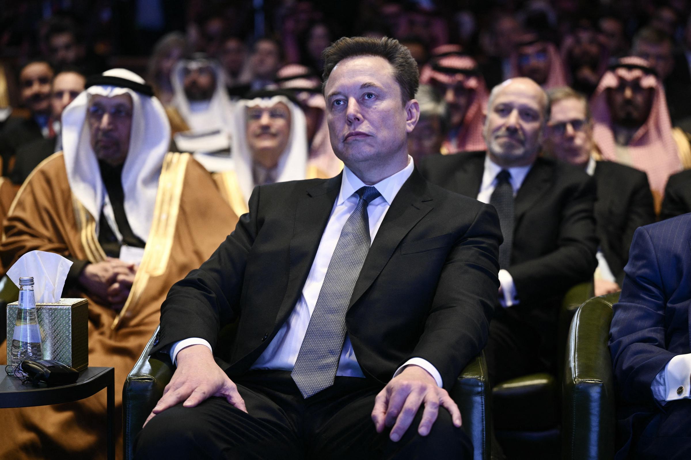 Elon Musk at the John F. Kennedy Center for the Performing Arts in Washington, DC on November 19, 2025. | Source: Getty Images