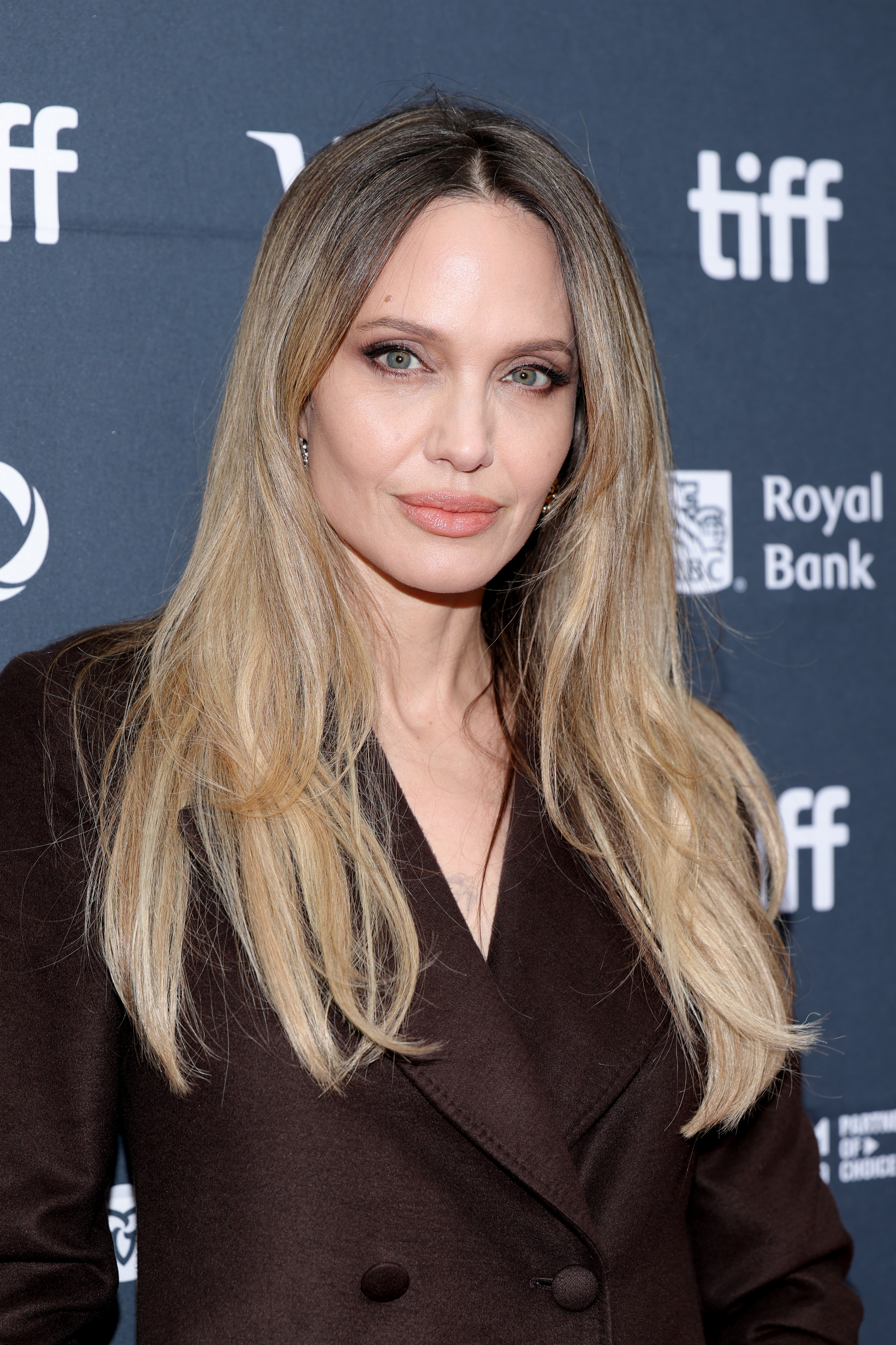 Angelina Jolie attends the premiere of "Couture" during the TIFF at Princess of Wales Theater in Toronto, Ontario on September 7, 2025 | Source: Getty Images