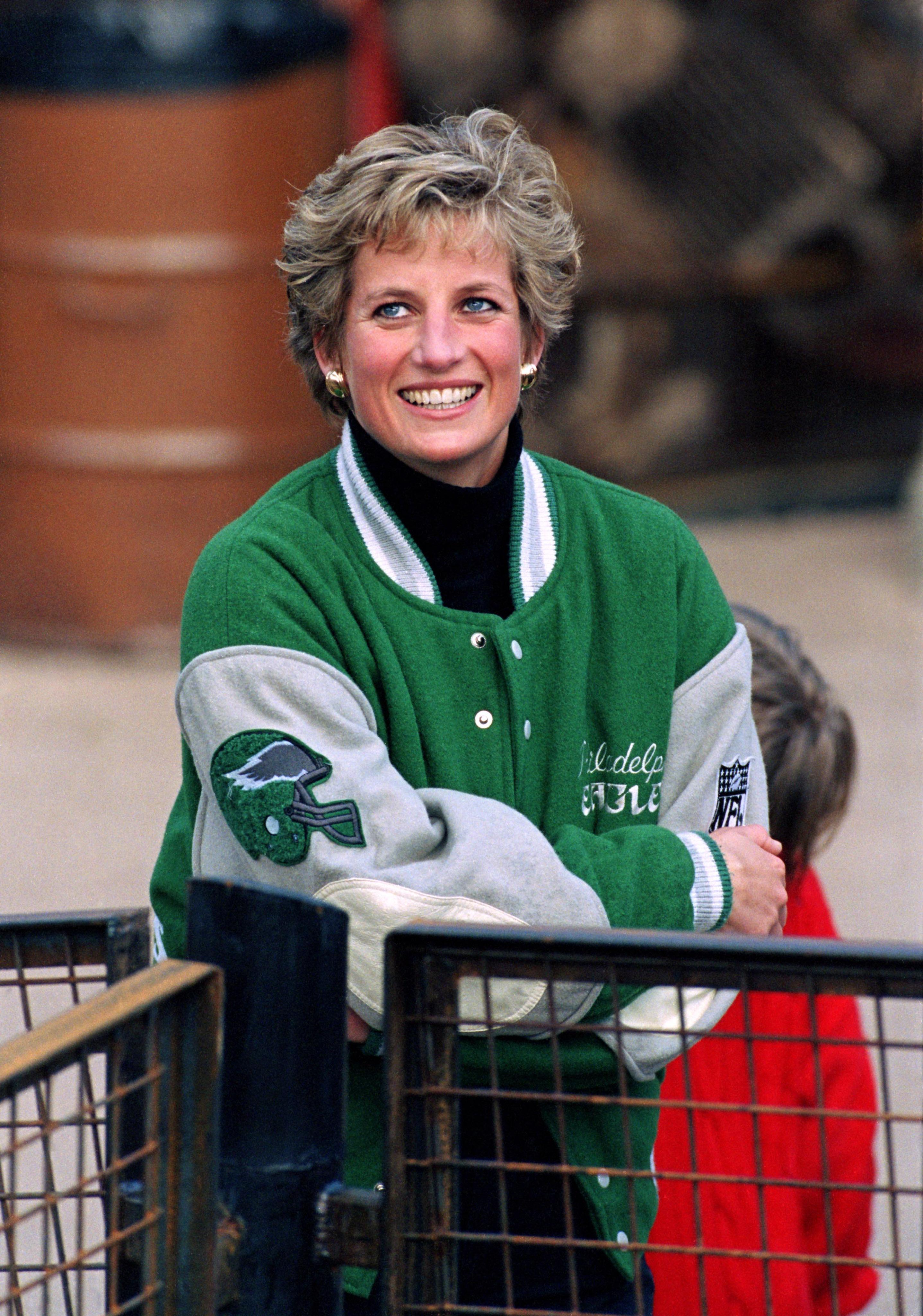 Diana, Princess of Wales, at Alton Towers Theme Park in 1994. | Source: Getty Images