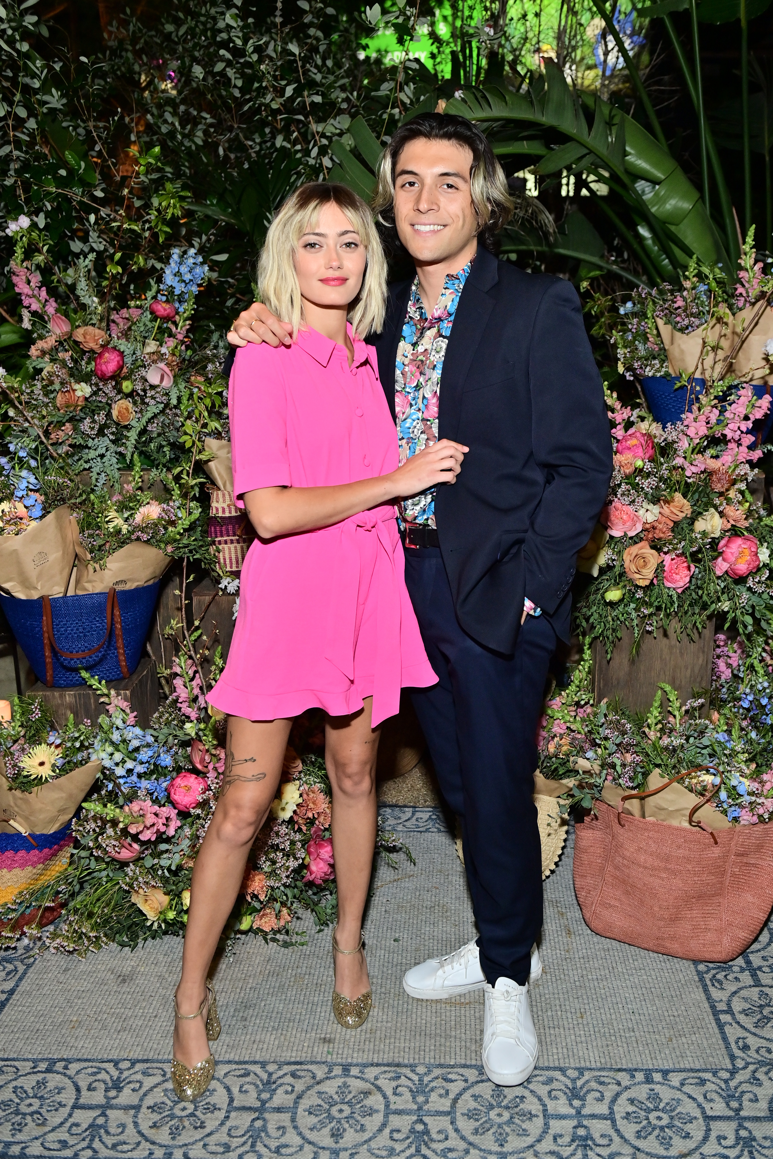 Ella Purnell and Max Bennett Kelly arrive as Sézane celebrates Los Angeles store opening at Ardor on April 28, 2022 in West Hollywood, California. | Source: Getty Images