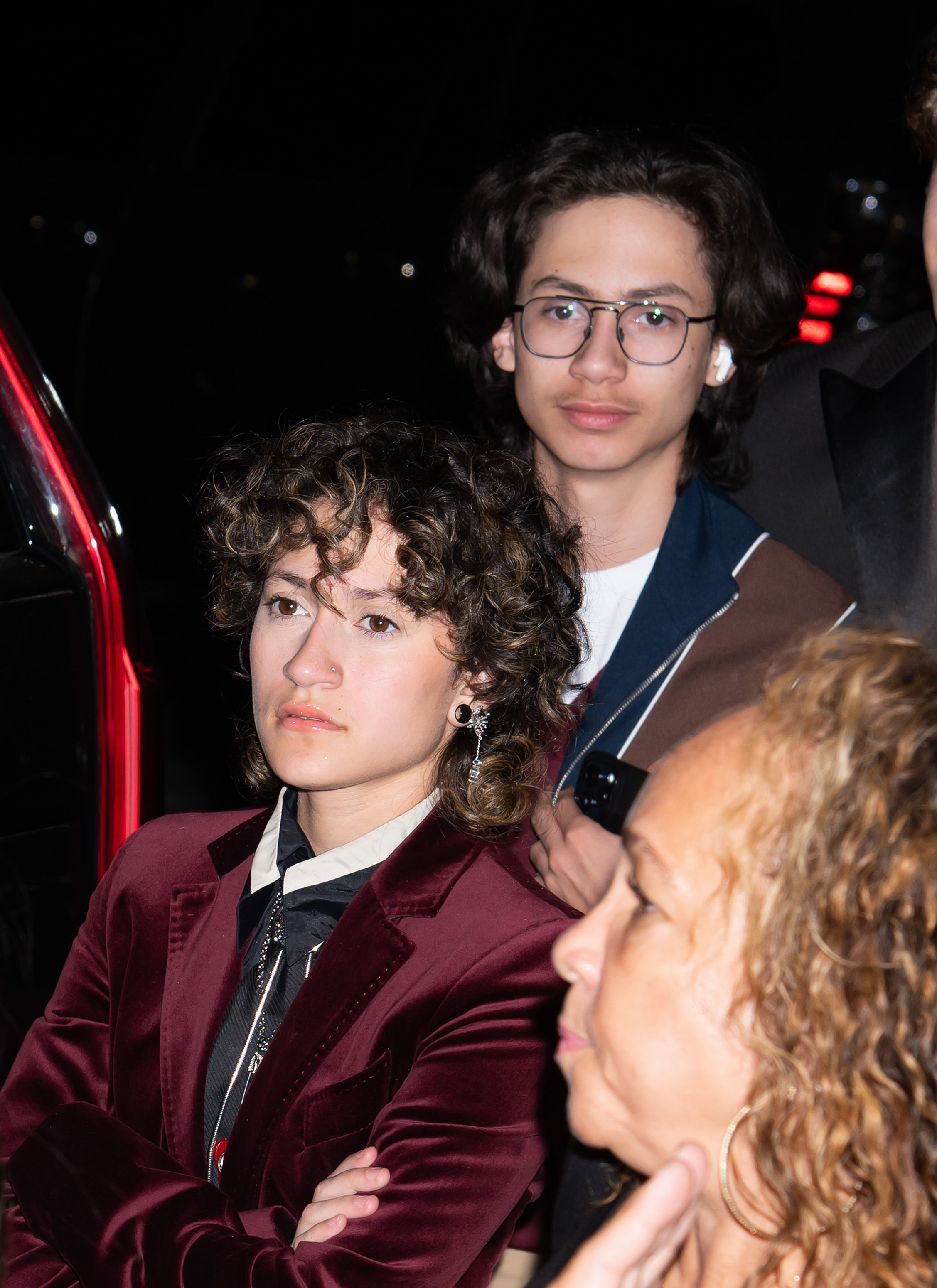 Emme and Max Muñiz at the Special Screening of "Kiss of the Spider Woman" in New York City. | Source: Getty Images