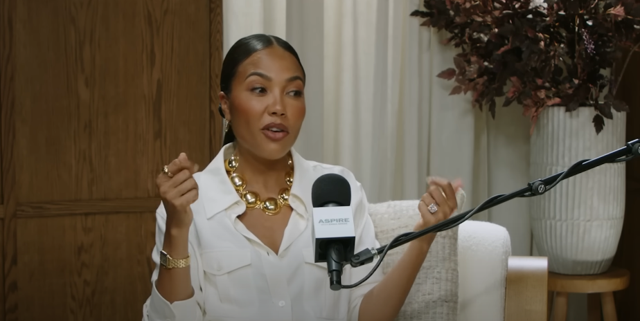 Emma Grede talking about Meghan Markle' viral "Baby Momma Dance" video on "Aspire with Emma Grede" on June 17, 2025 | Source: Youtube/Emma Grede