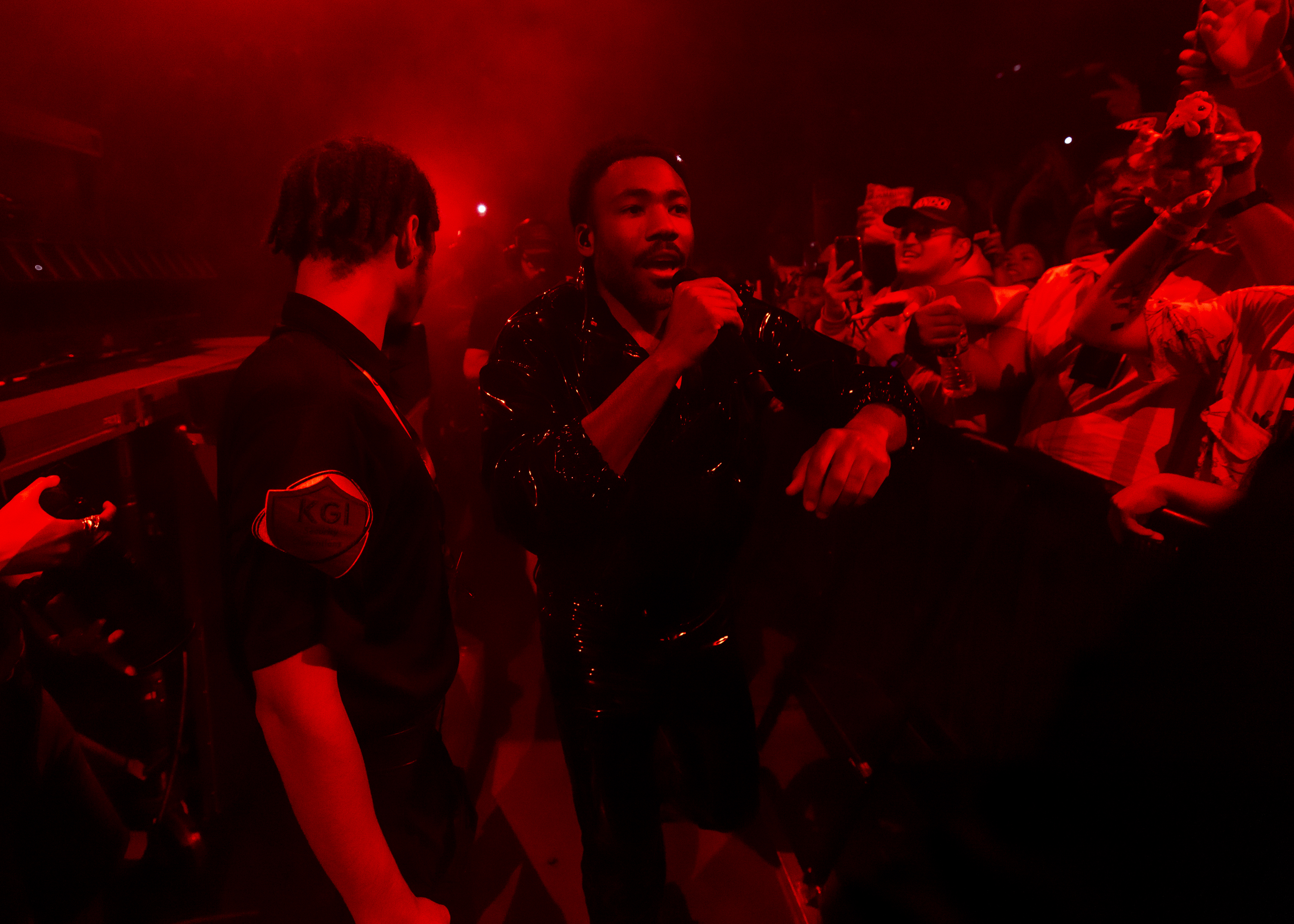 Donald Glover performs during The New World Tour in Detroit, Michigan, on August 17, 2024 | Source: Getty Images