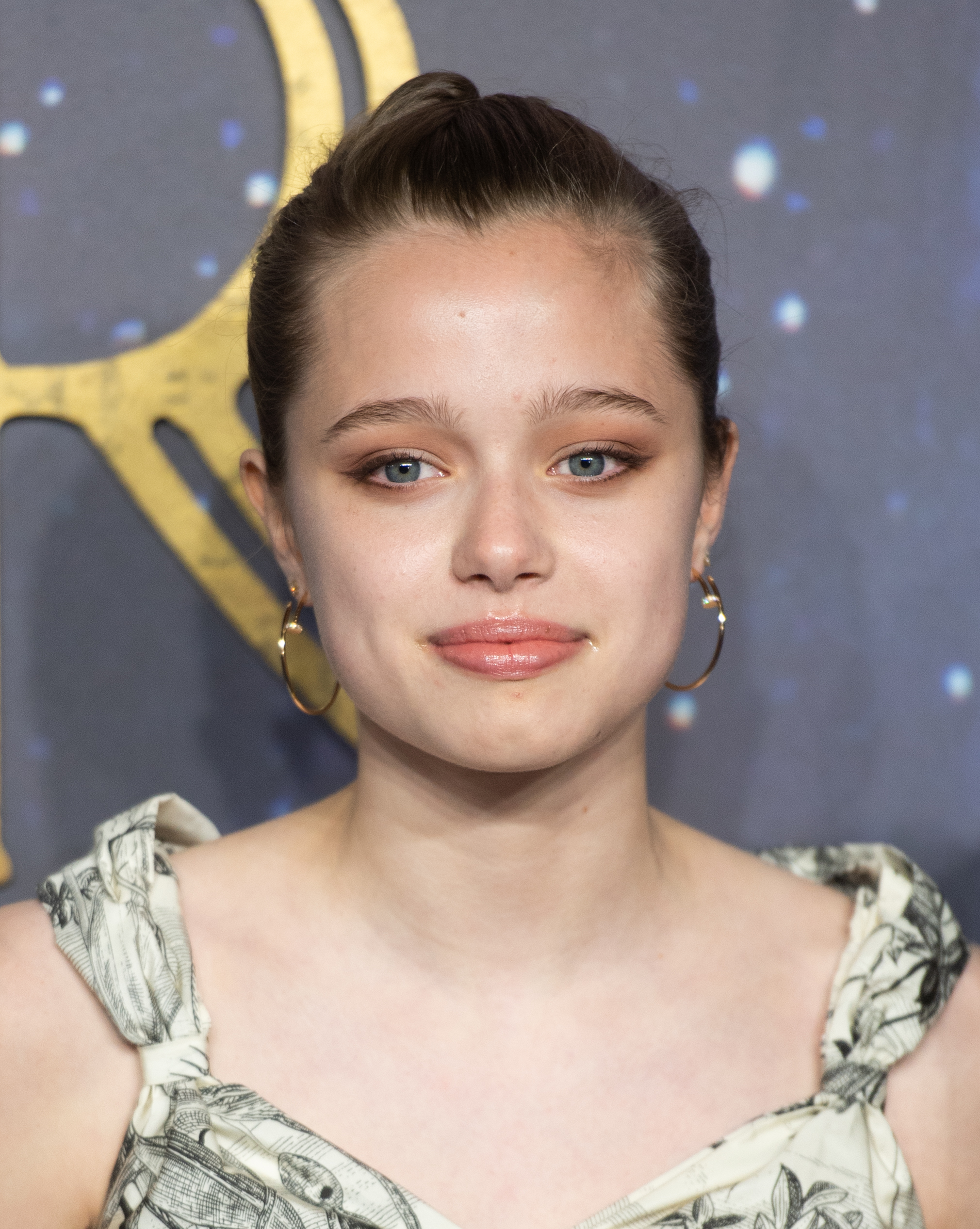 Shiloh Jolie-Pitt at "The Eternals" premiere on October 27, 2021, in London, England. | Source: Getty Images