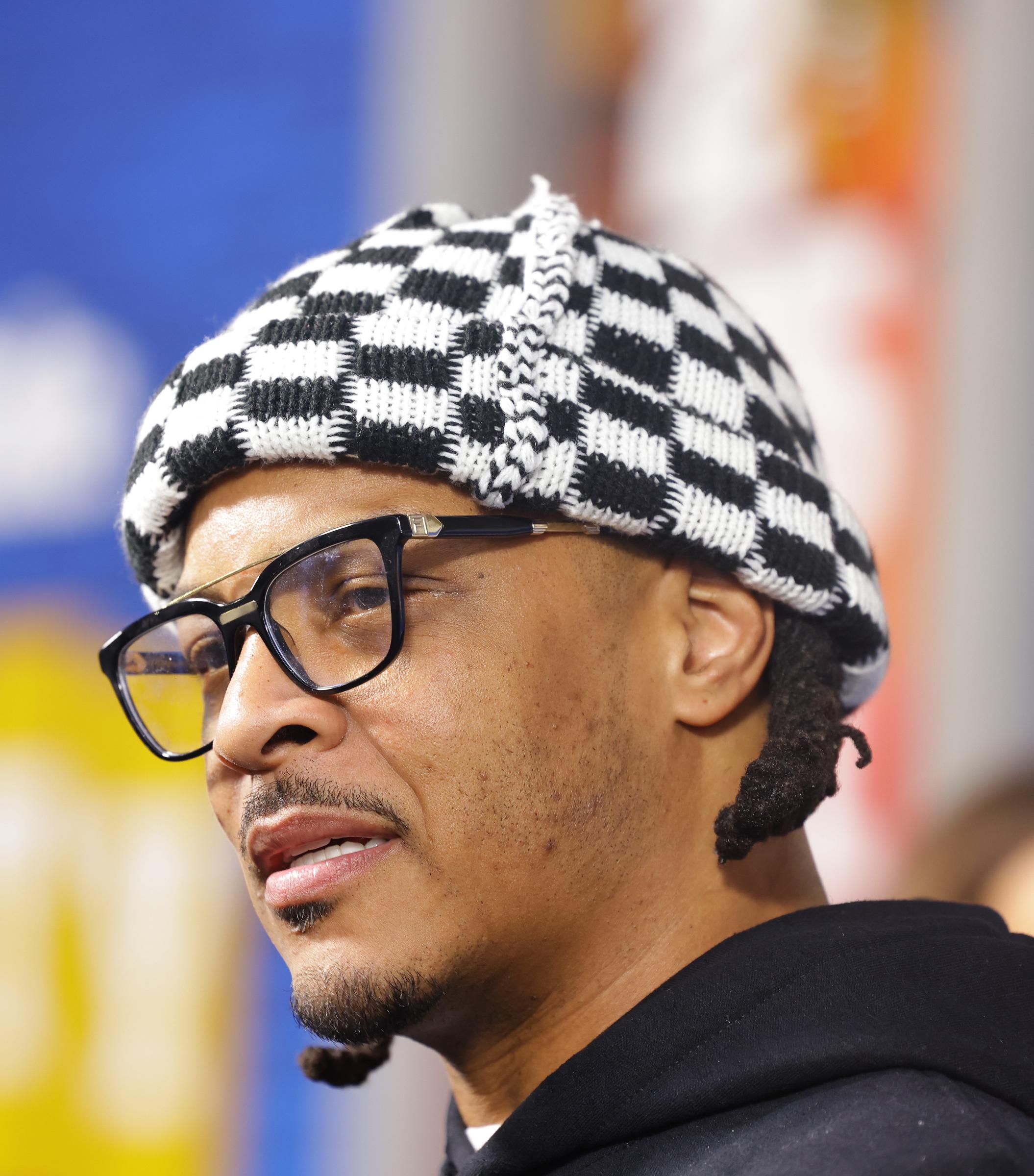 T.I. attends the 11th Annual Allstate Party in Atlanta, Georgia, on January 18, 2025 | Source: Getty Images