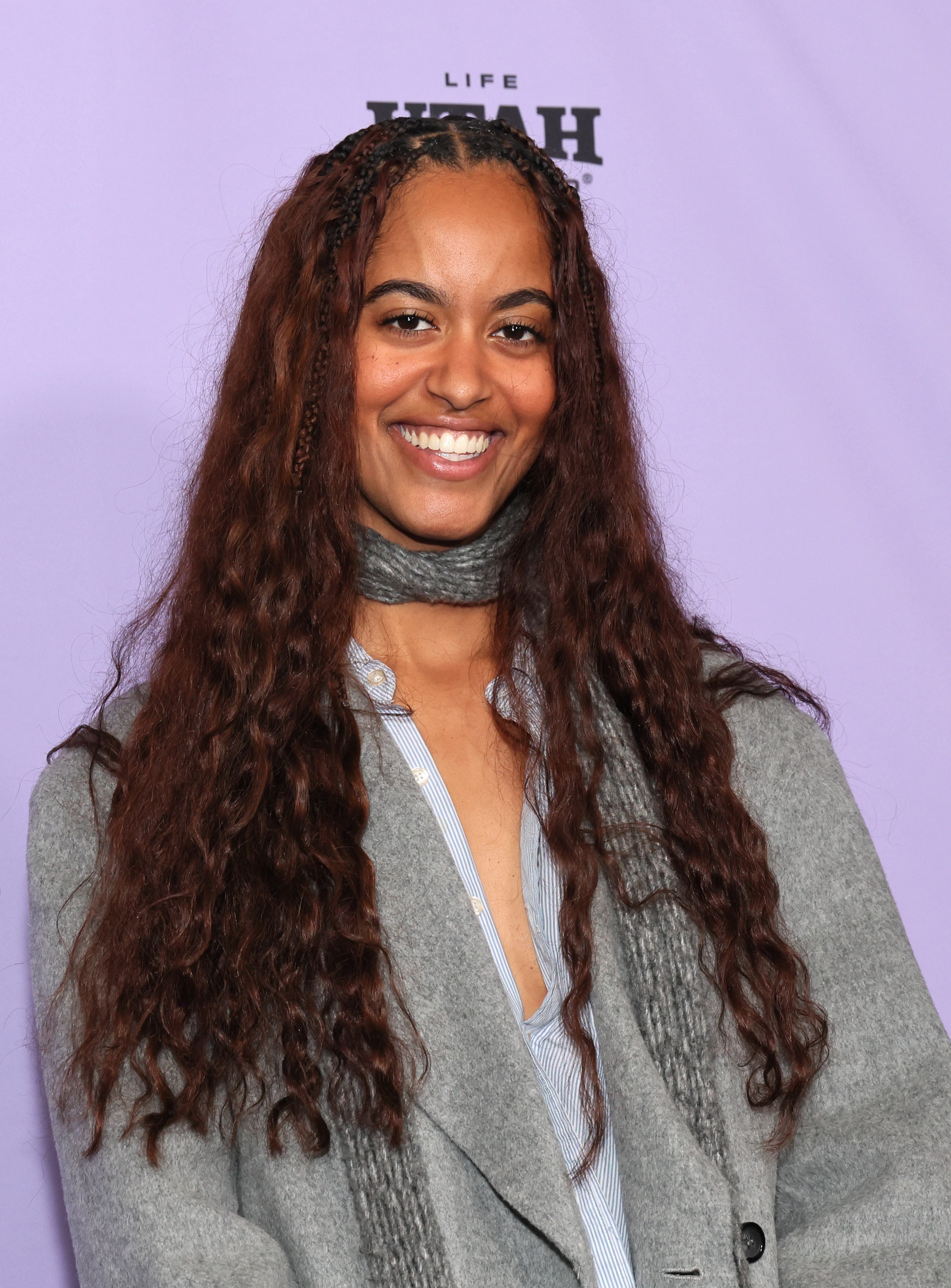 Malia Obama on the red carpet of the "The Heart" Premiere during the 2024 Sundance Film Festival at Prospector Square Theatre, in Park City, Utah, on January 18, 2024 | Source: Getty Images