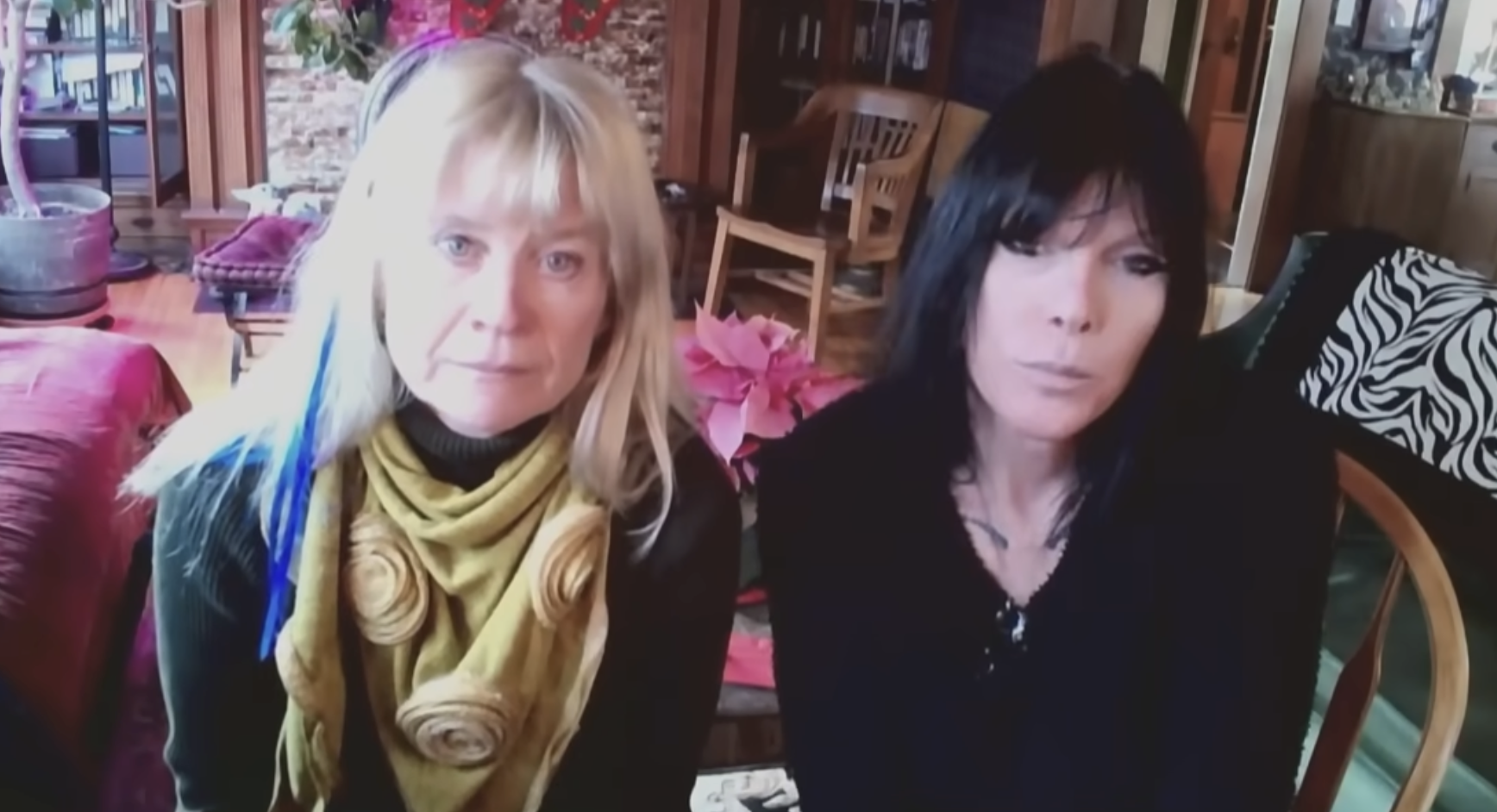 Venus de Mars and Lynette Reini-Grandell, witnesses to Renee Nicole Good's confrontation with an ICE agent on January 7, 2026 | Source: YouTube/NBC News