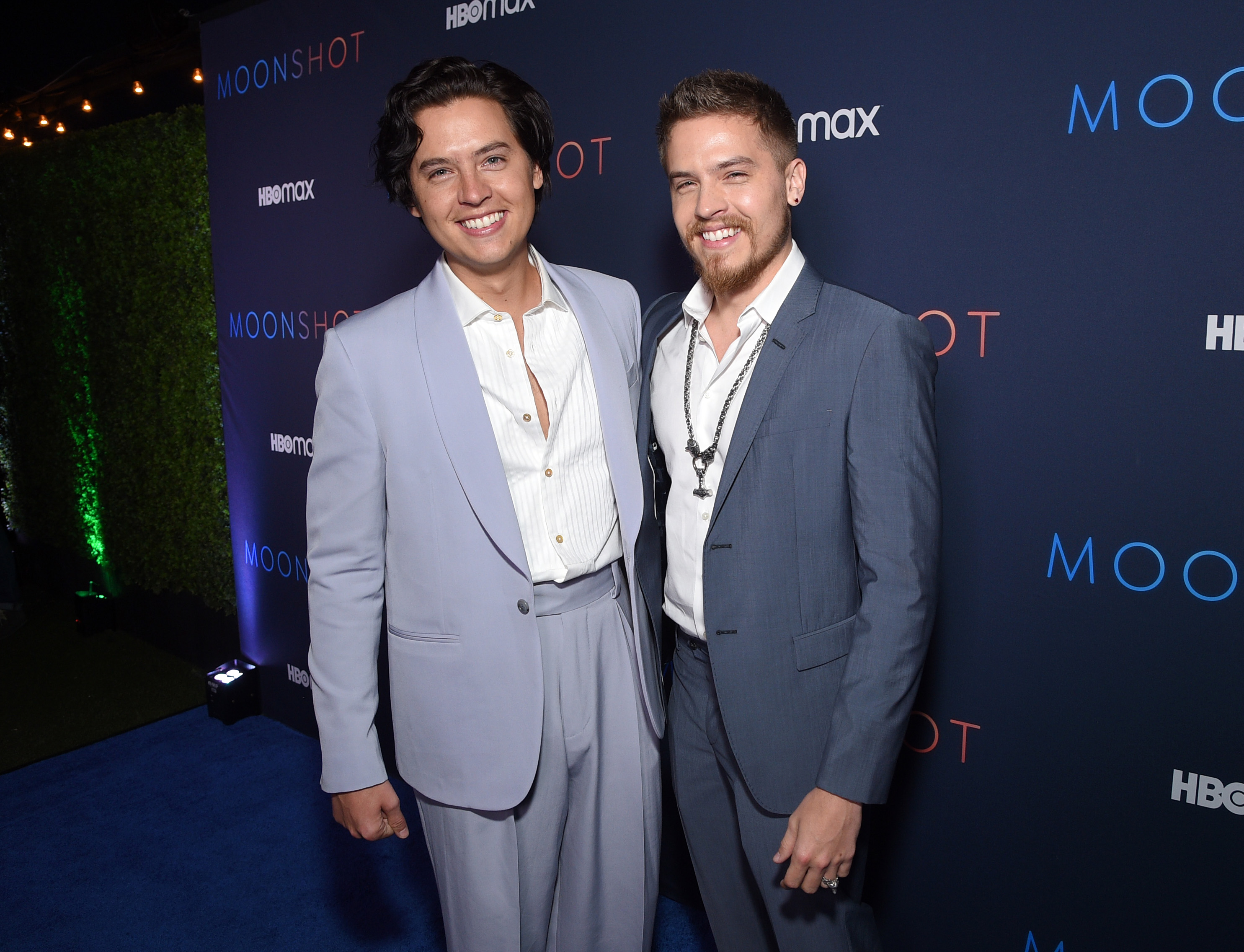 Cole and Dylan Sprouse at the special screening of "Moonshot" in Los Angeles, California on March 23, 2022. | Source: Getty Images